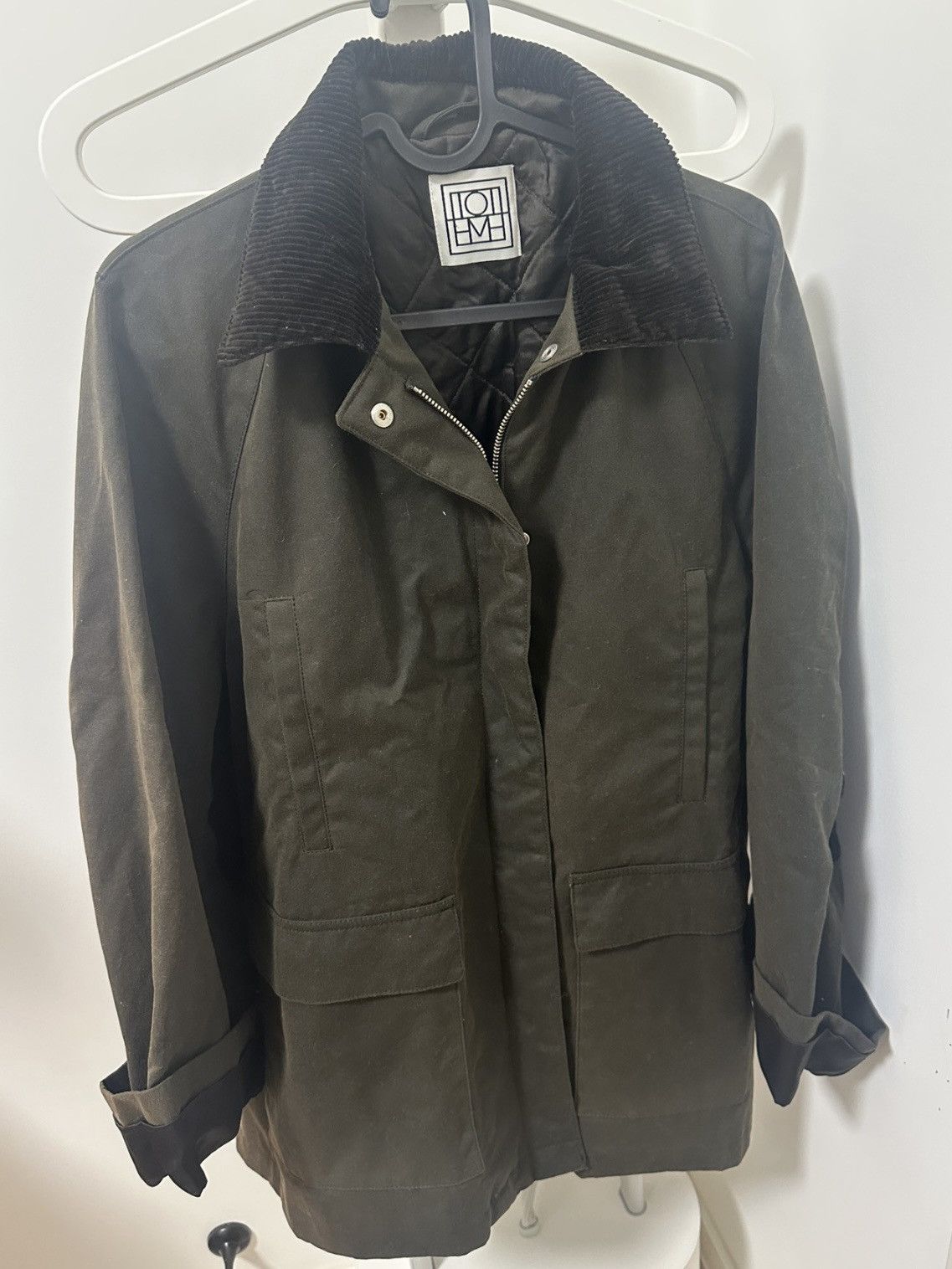 Toteme Toteme Country jacket in forest size32 XXS Size XXS / US 00 / IT 34 - 10 Thumbnail