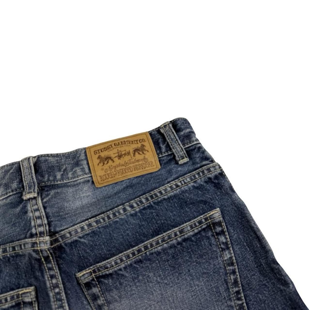 Stussy Vintage 2000s Stussy Denim Shorts / Jorts - Waist: 30” Size US 30 / EU 46 - 4 Thumbnail