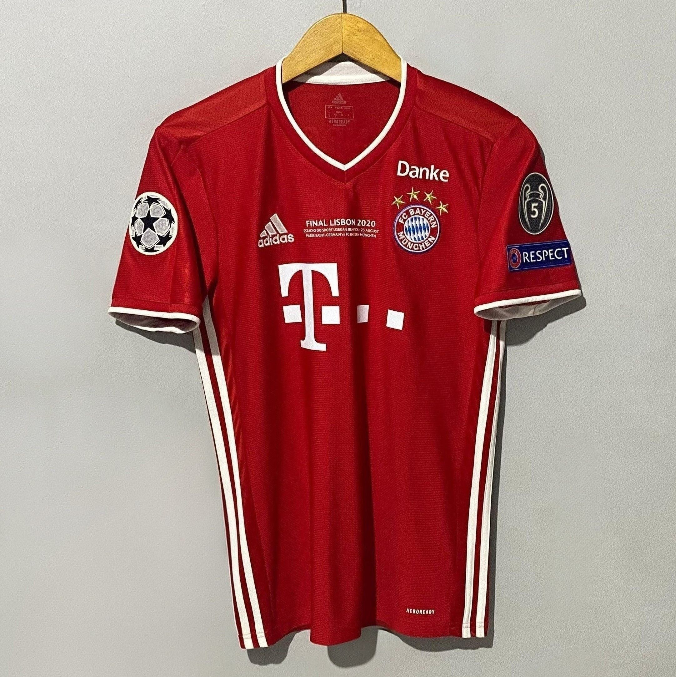Adidas Bayern Munchen Final Lisbon 2020 Jersey Robert Lewandowski Size US S / EU 44-46 / 1 - 1 Thumbnail