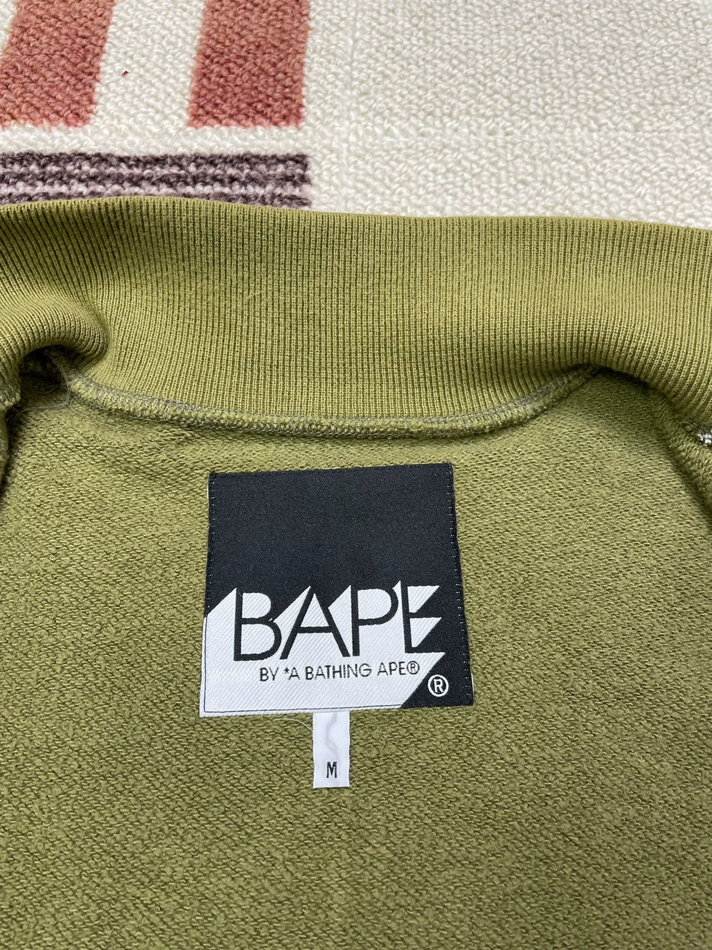 Bape BAPE OG 1ST Green Camo Baseball Jacket M Near New Size US M / EU 48-50 / 2 - 6 Thumbnail