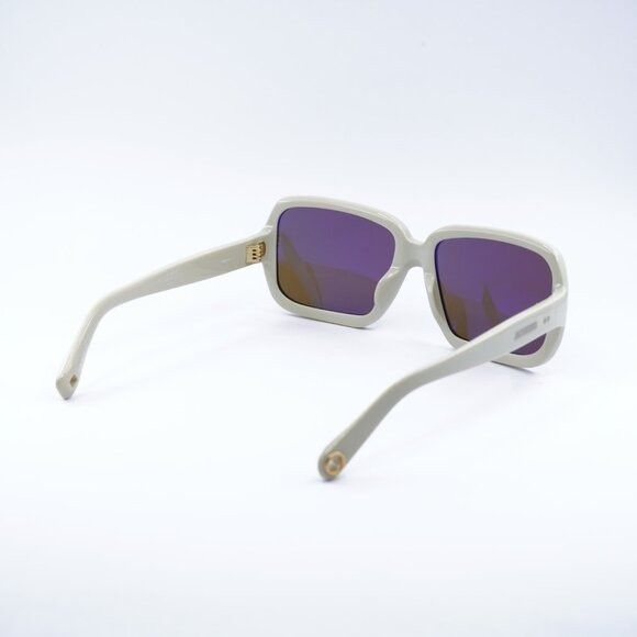 Jacquemus Jacquemus CABANA JAC/86 C2 Sunglasses Sand Square Frame Size ONE SIZE - 10 Thumbnail