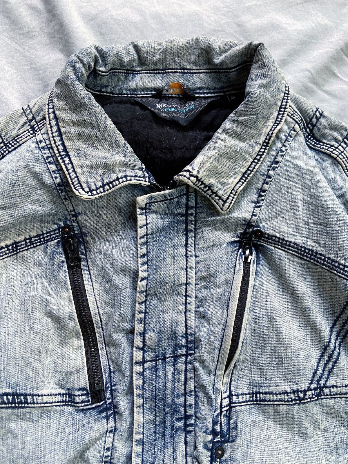 Isamu Katayama Backlash FIELD CORE MULTI POCKETS WASHED LIGHT JACKET Size US L / EU 52-54 / 3 - 7 Thumbnail