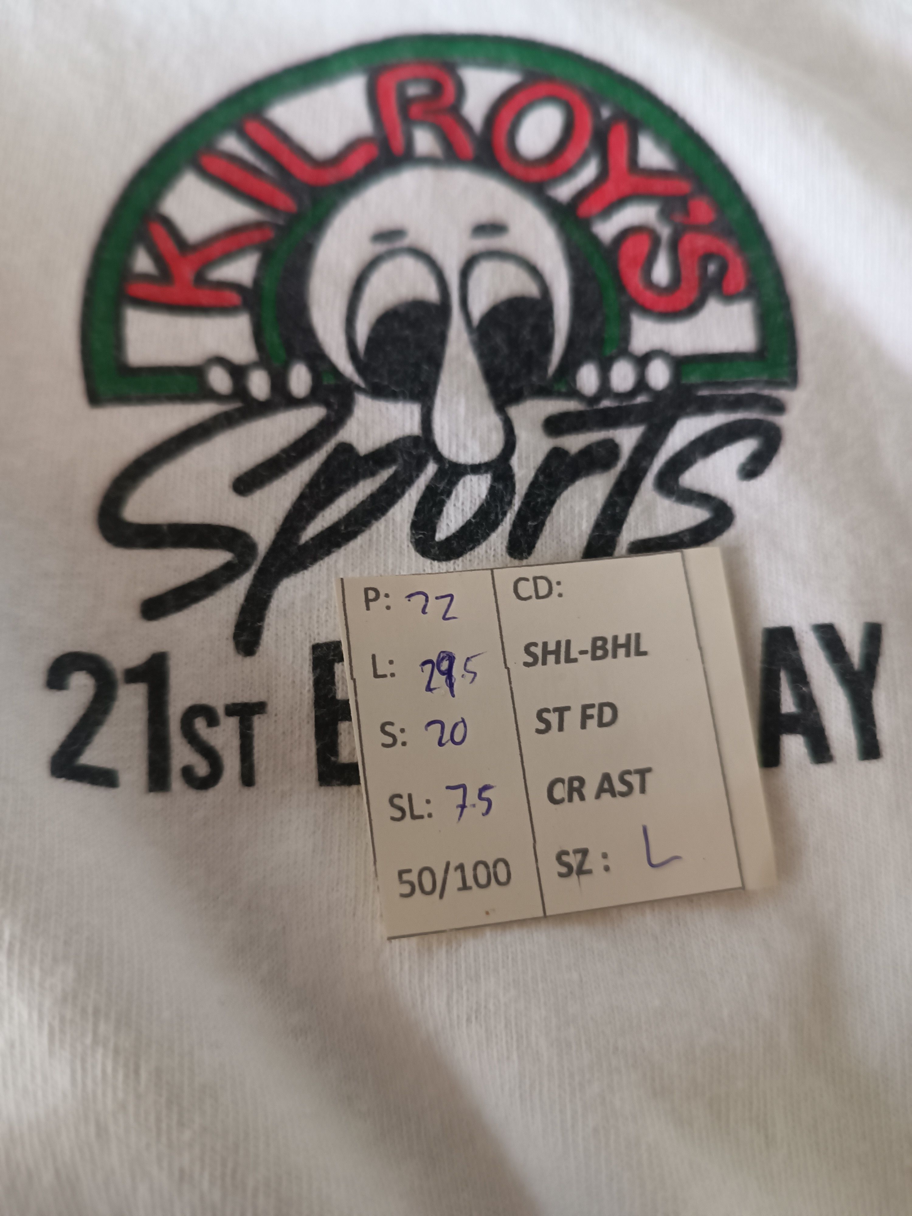 Vintage VINTAGE HERE TO FUCK SHIT UP STEP BROTHERS comedy funny TEE Size US L / EU 52-54 / 3 - 15 Thumbnail