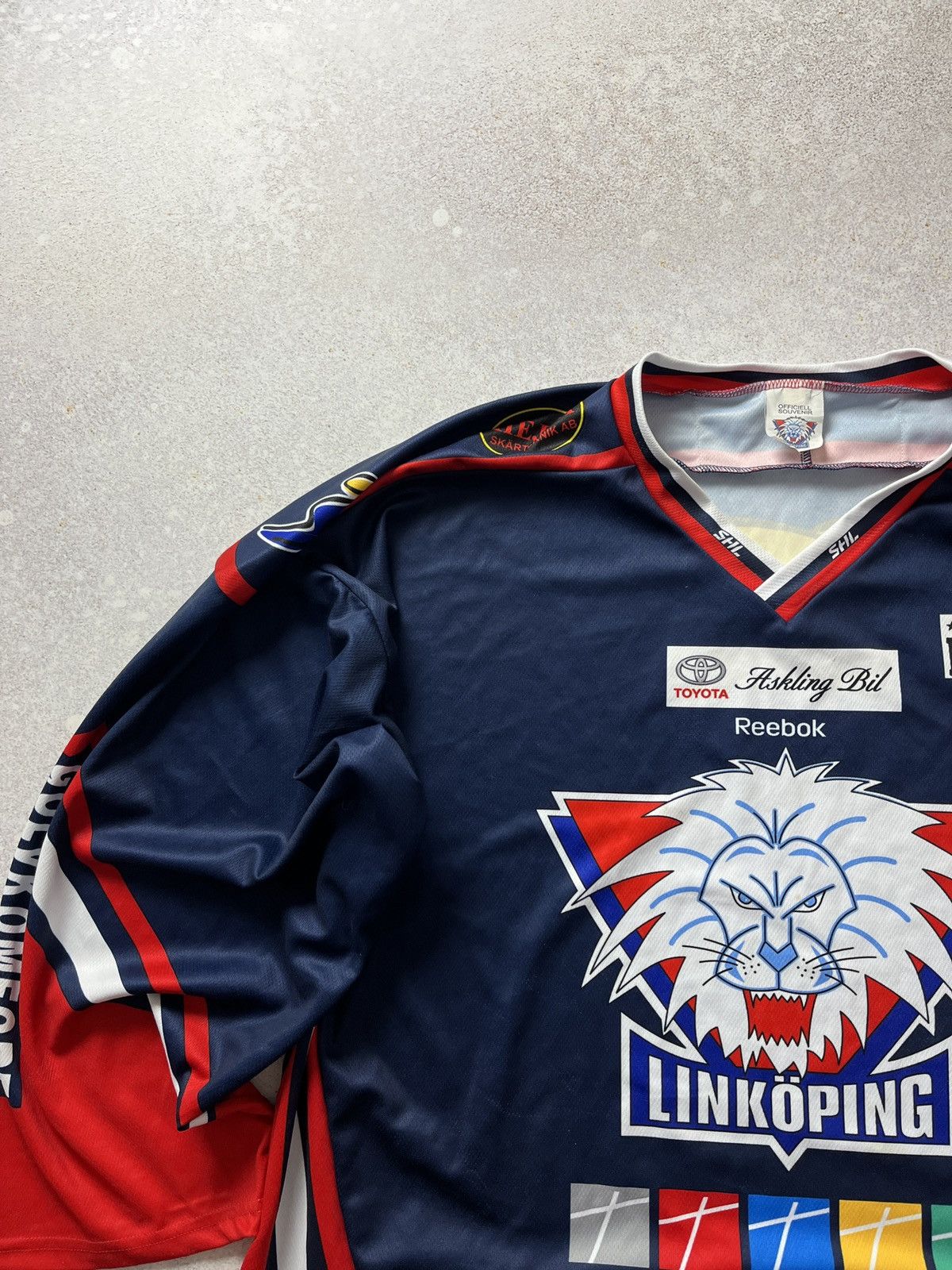 Vintage Vintage HC Linkoping SHL Swedish Hockey League Jersey Size US XL / EU 56 / 4 - 3 Thumbnail