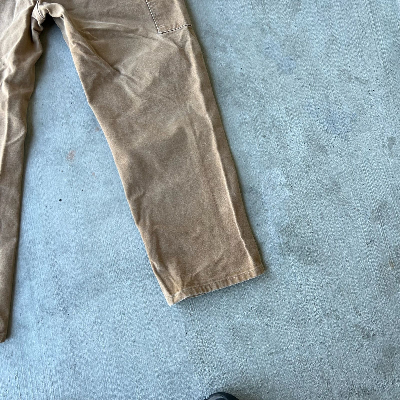 Carhartt × Vintage Carhartt brown double knee work wear carpenter pants Size US 35 - 6 Thumbnail