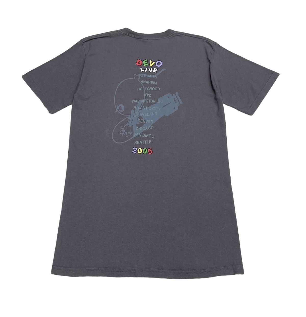 Band Tees × Vintage Rare Design Vintage New Wave Band Devo T-shirt Tour 2005s Size US M / EU 48-50 / 2 - 2 Thumbnail
