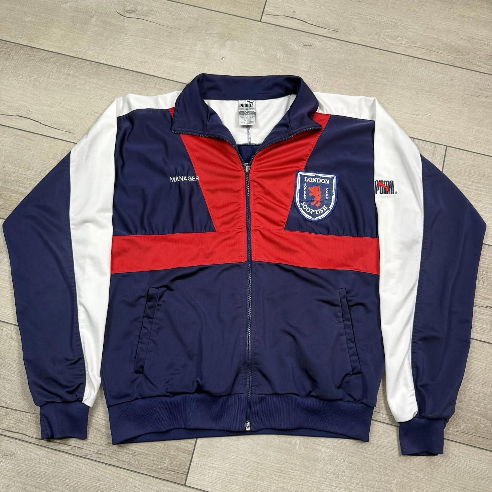 Puma Puma London Scottish Track Jacket M “Manager” Team Release Size US M / EU 48-50 / 2 - 1 Thumbnail