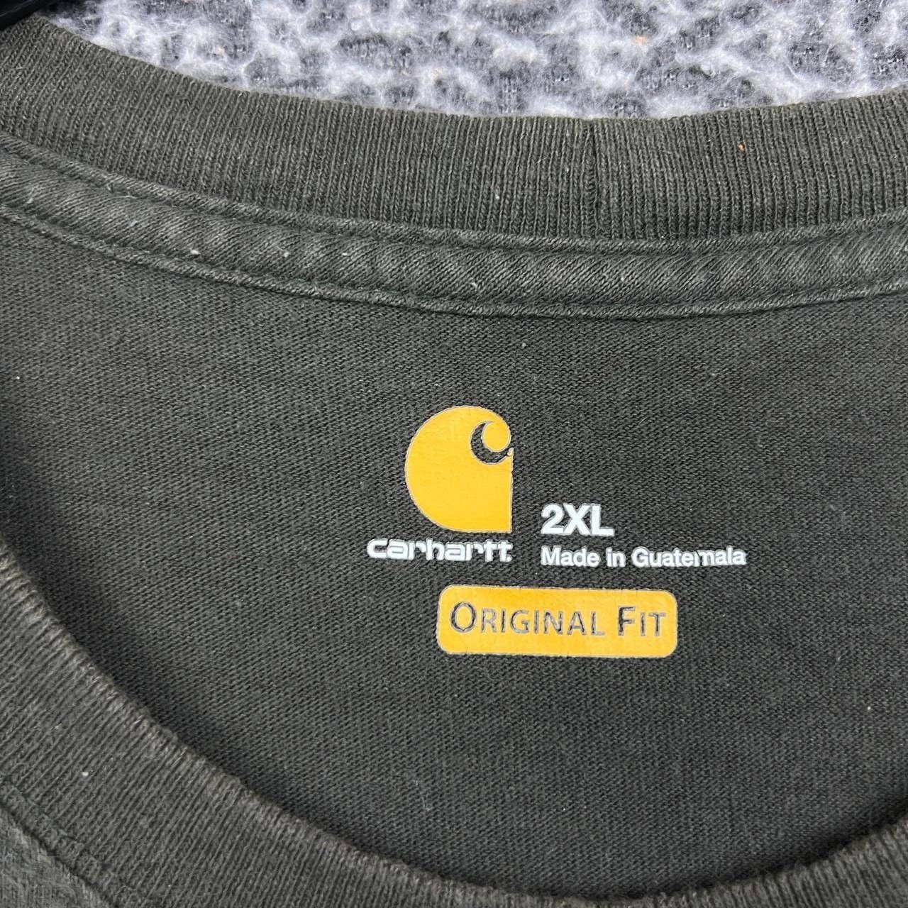 Carhartt Carhartt Shirt Men Black Original Fit Crew Neck Pocket 2XL Size US XXL / EU 58 / 5 - 5 Thumbnail
