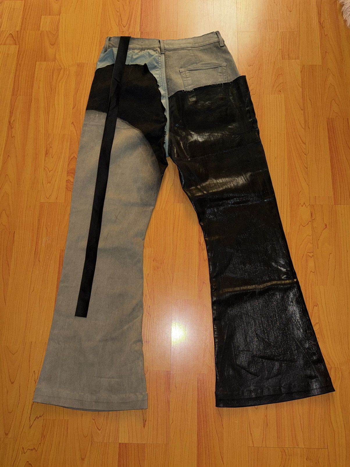 Rick Owens Drkshdw RICK OWENS Bolans bootcut crazy RARE Size US 32 / EU 48 - 2 Thumbnail
