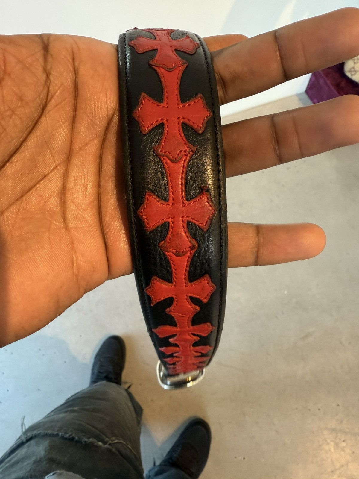 Chrome Hearts CHROME HEARTS RED CROSS GUNSLINGER Size 38 - 17 Thumbnail