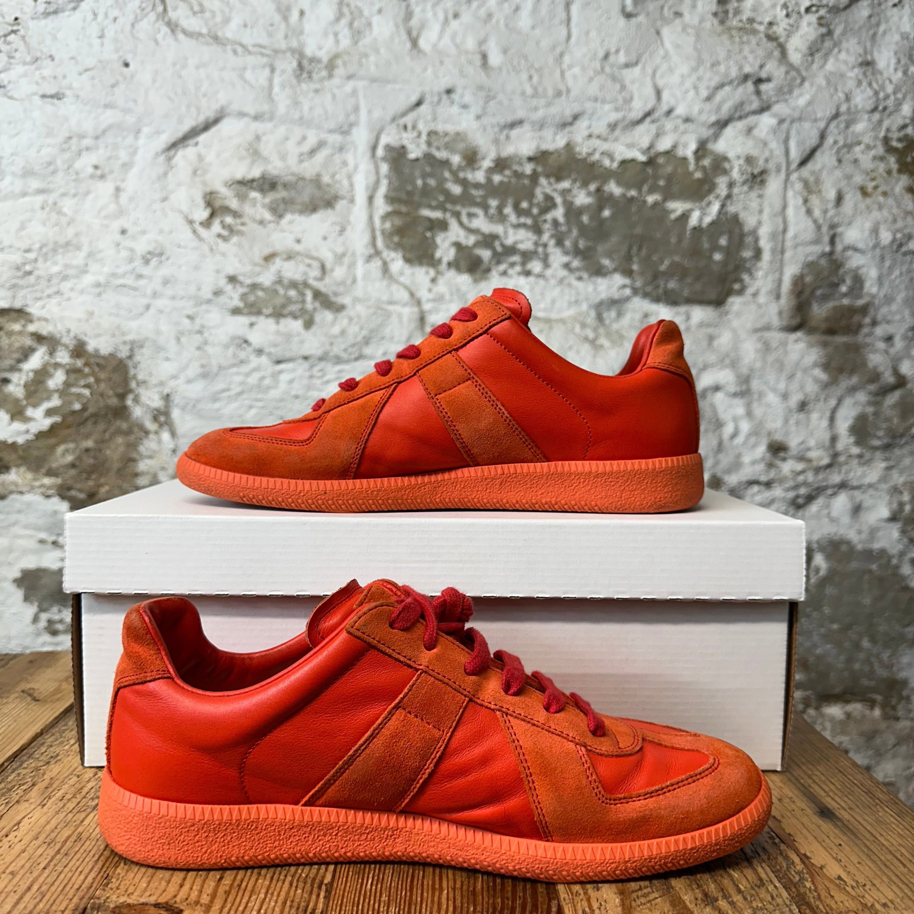 Maison Margiela Maison Margiela Replica Orange Sneaker Sz 7 (40) Size US 7 / EU 40 - 2 Thumbnail