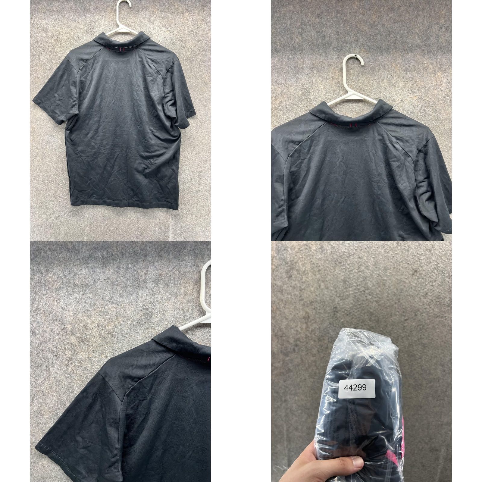 Nike Nike Golf Polo Shirt Men Medium Black Tour Performance Dri Fit Swoosh Golfer Size US M / EU 48-50 / 2 - 8 Thumbnail