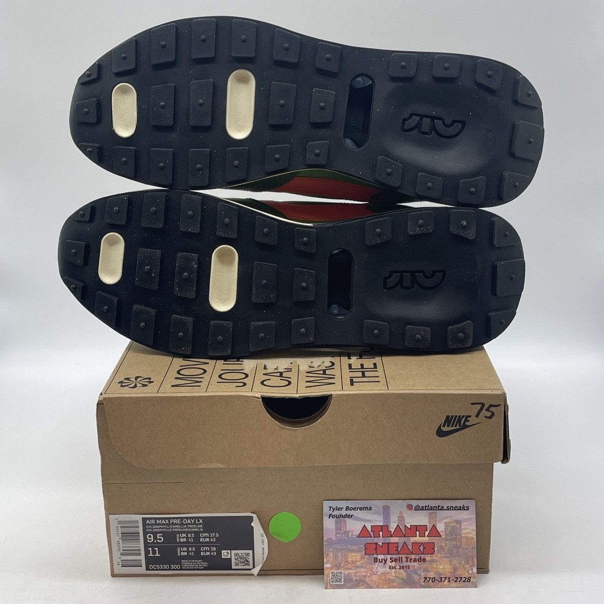 Nike Air max pre day lx chlorophyll Size US 9.5 / EU 42-43 - 7 Thumbnail