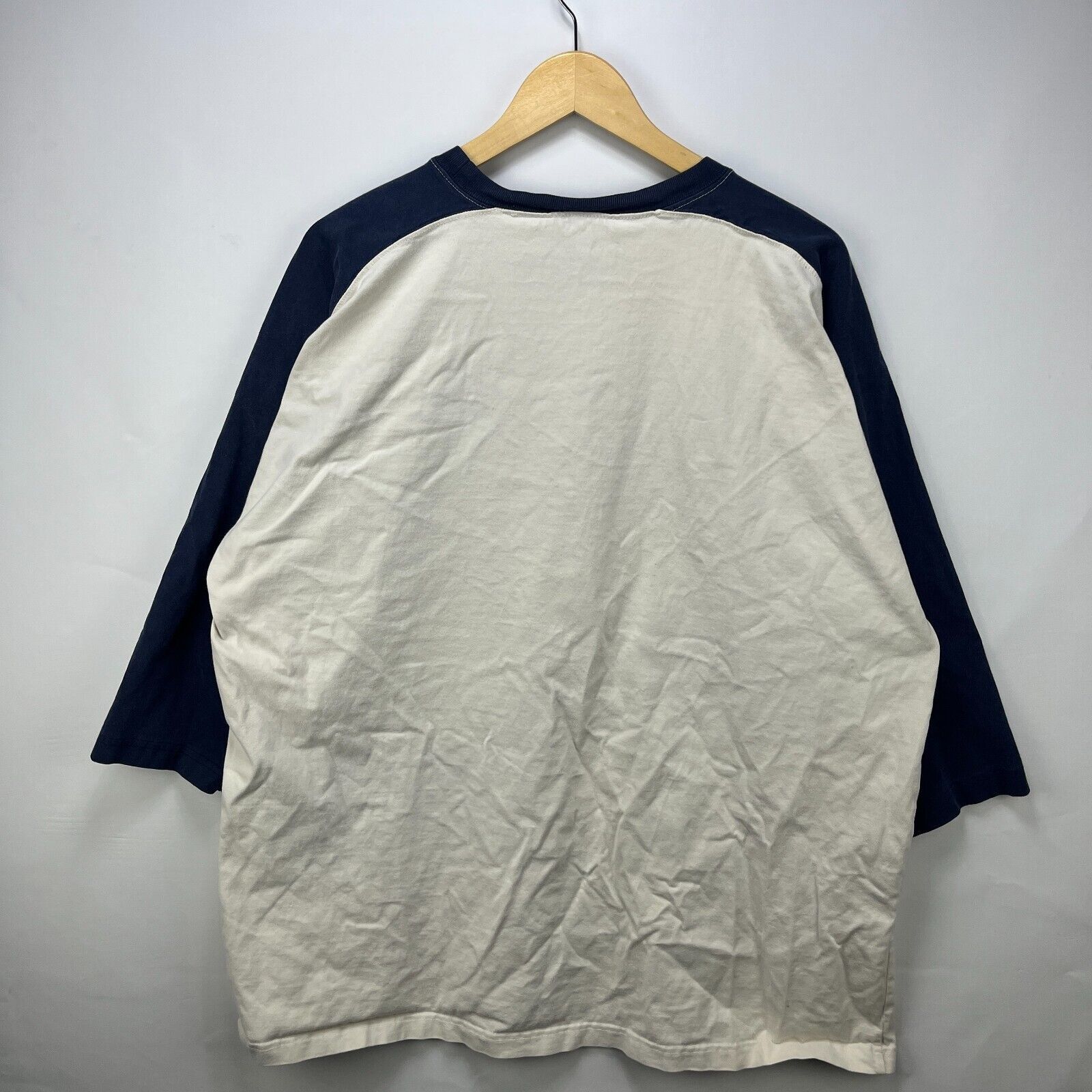 New York Yankees × Vintage Vintage New York Yankees Y2K 3/4 Sleeve T-Shirt 2XL Size US XXL / EU 58 / 5 - 11 Thumbnail