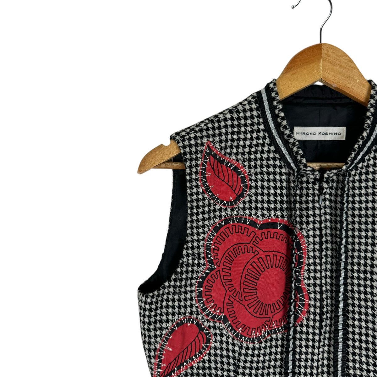 Hiroko Koshino Homme × Japanese Brand ❄️HIROKO KOSHINO PATCHWORK ZIPPER VEST Size S / US 4 / IT 40 - 3 Thumbnail