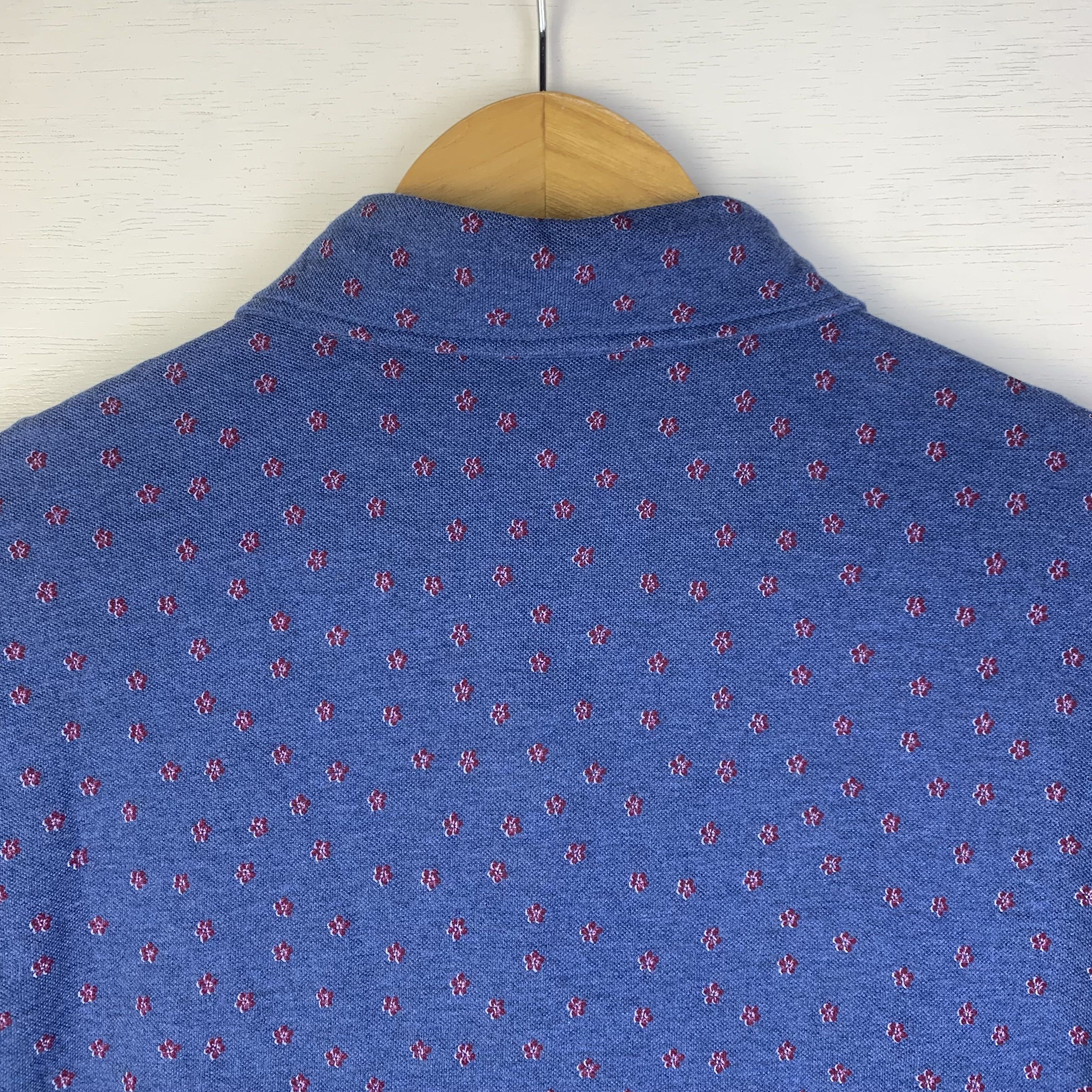 Uniqlo UNIQLO POLO TEES TINY FLORAL Size US XL / EU 56 / 4 - 11 Thumbnail