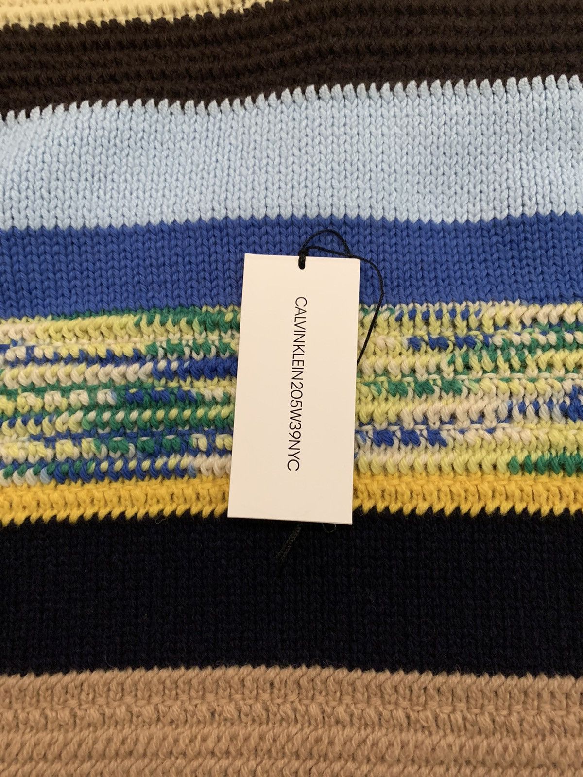 Calvin Klein 205W39NYC CK205W39NYC multi stripe knit Size US S / EU 44-46 / 1 - 18 Thumbnail