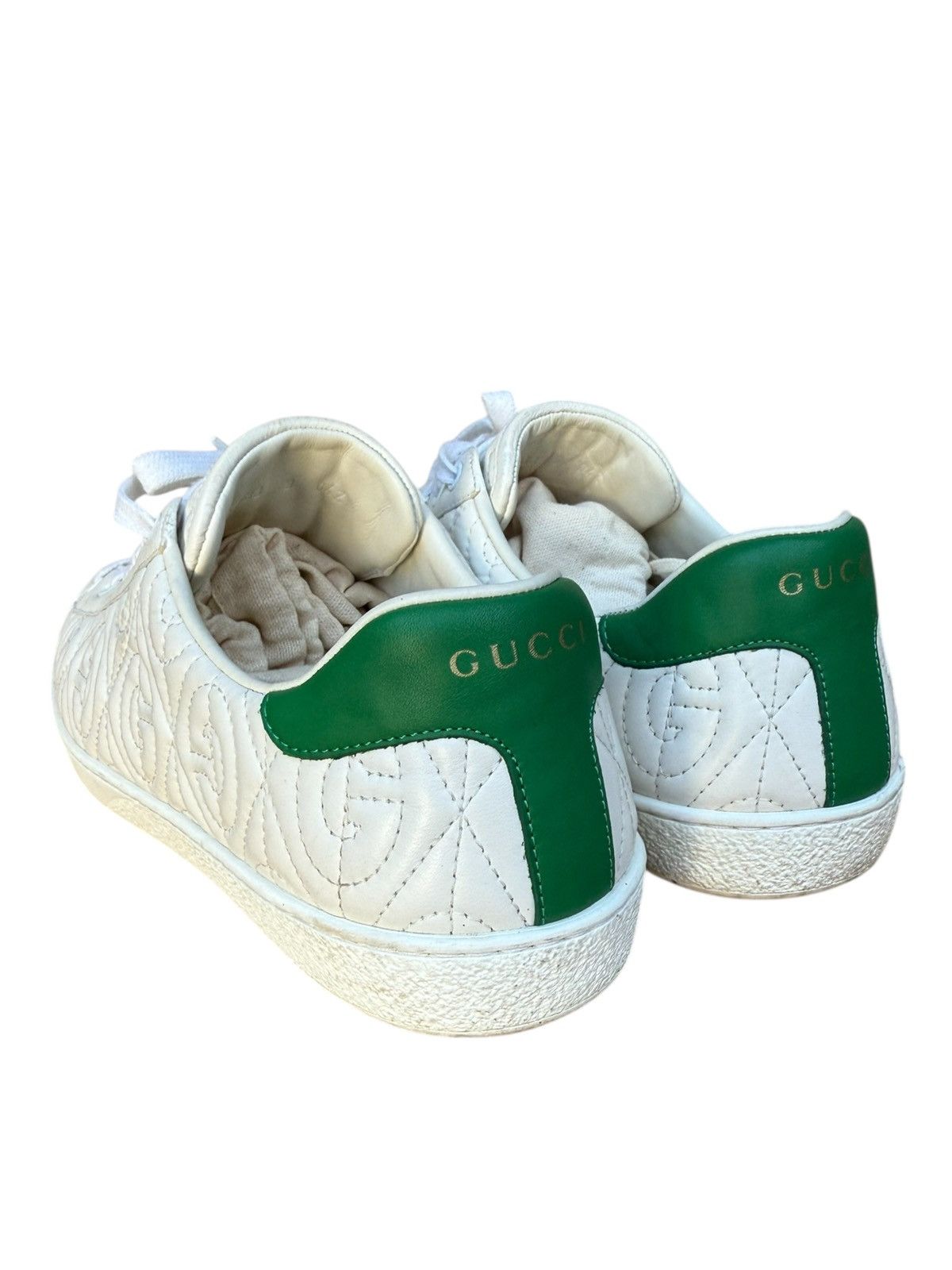 Gucci Gucci embroidered ace sneakers Size US 10.5 / EU 43-44 - 3 Thumbnail