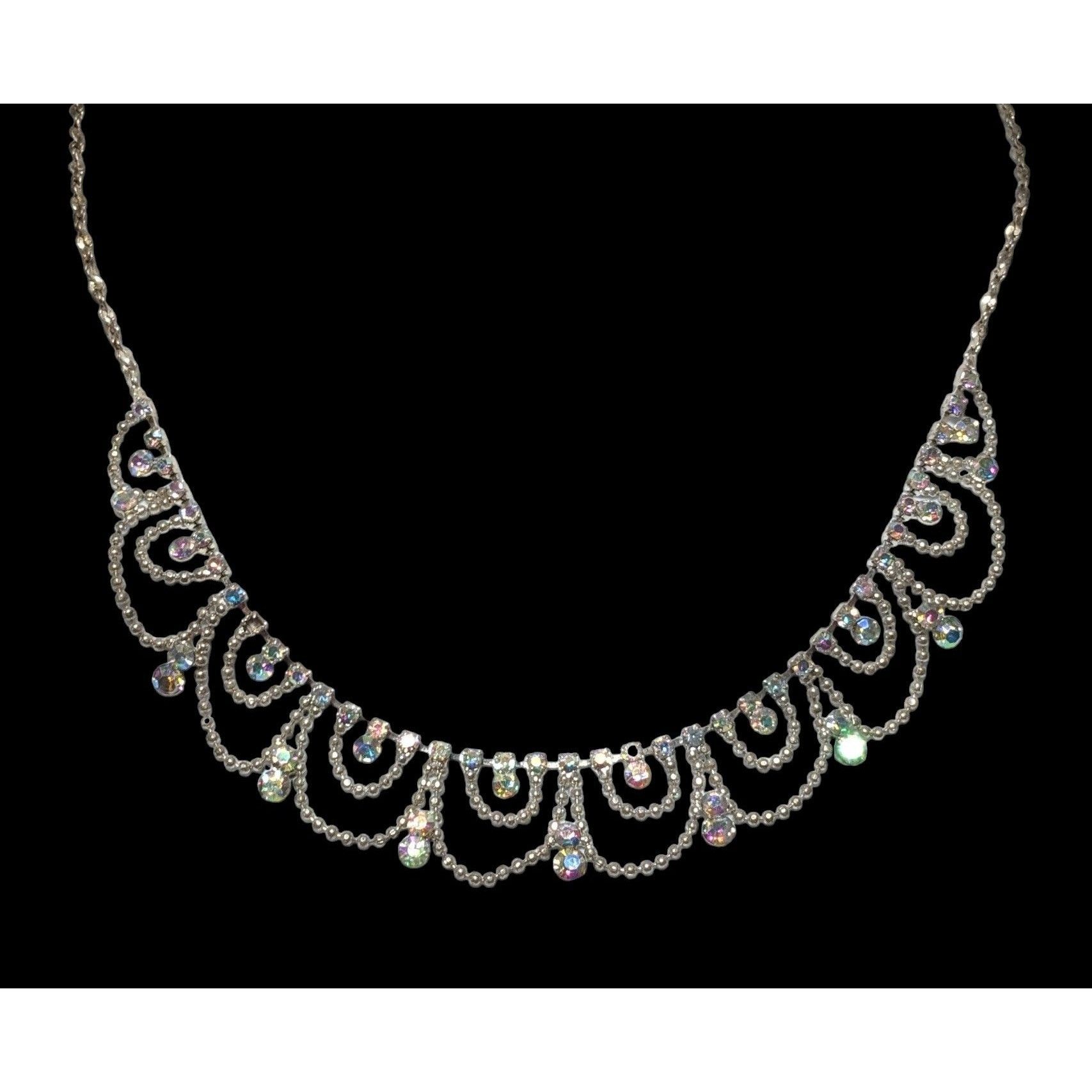 Other Glam Princess Rhinestone Chandelier Necklace Size ONE SIZE - 1 Thumbnail