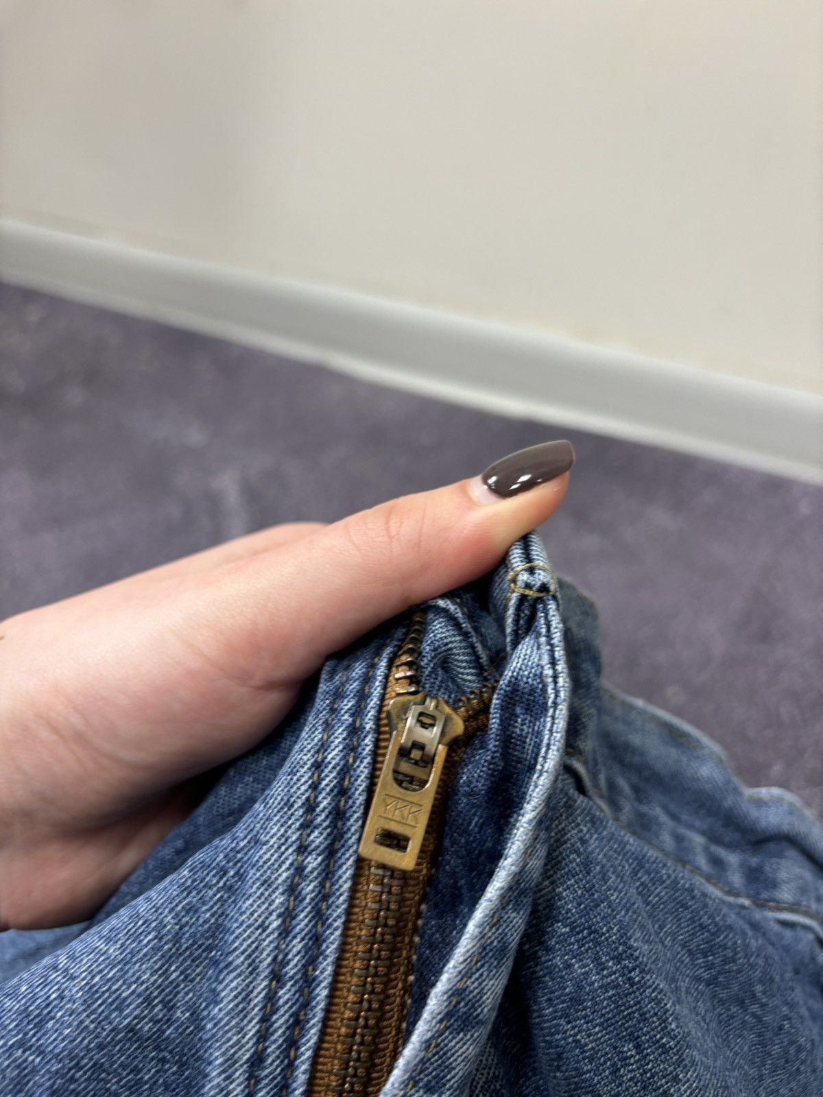 Carhartt Vintage 90s Carhartt USA Blue Denim Work Hype Baggy Jeans Size US 42 / EU 58 - 15 Thumbnail