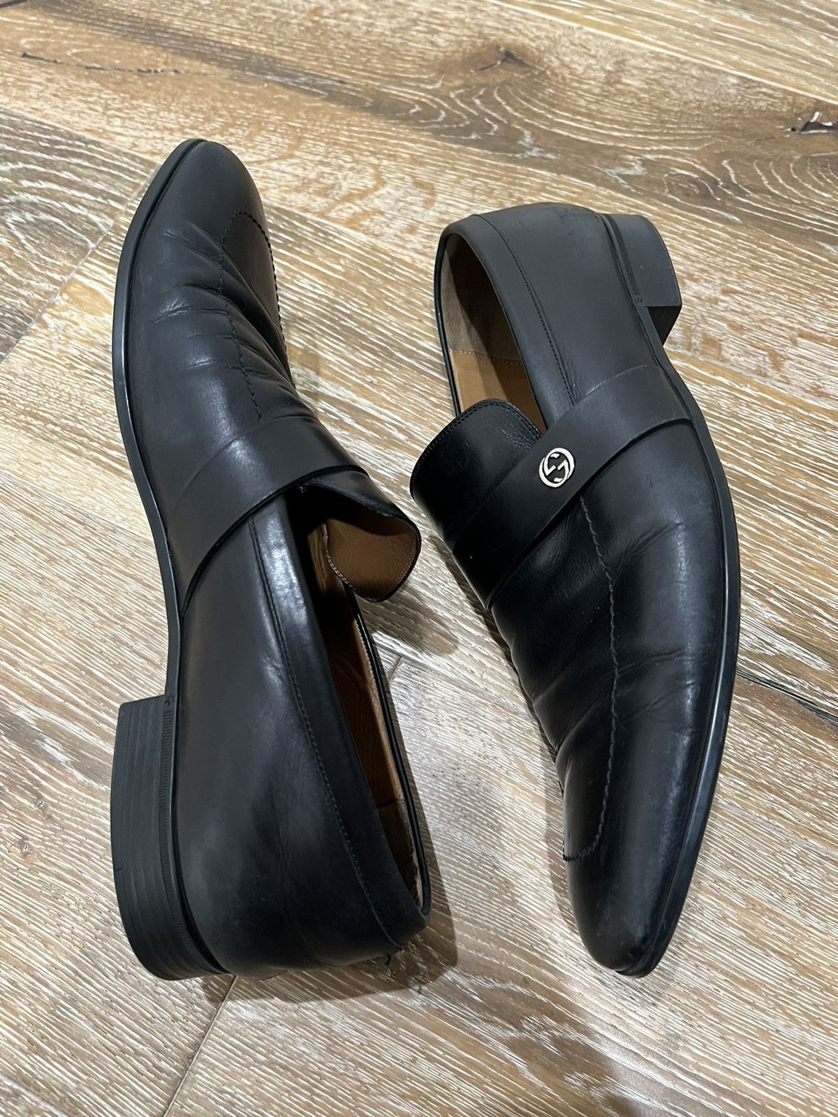 Gucci Gucci Leather Loafers Size US 8.5 / EU 41-42 - 3 Thumbnail