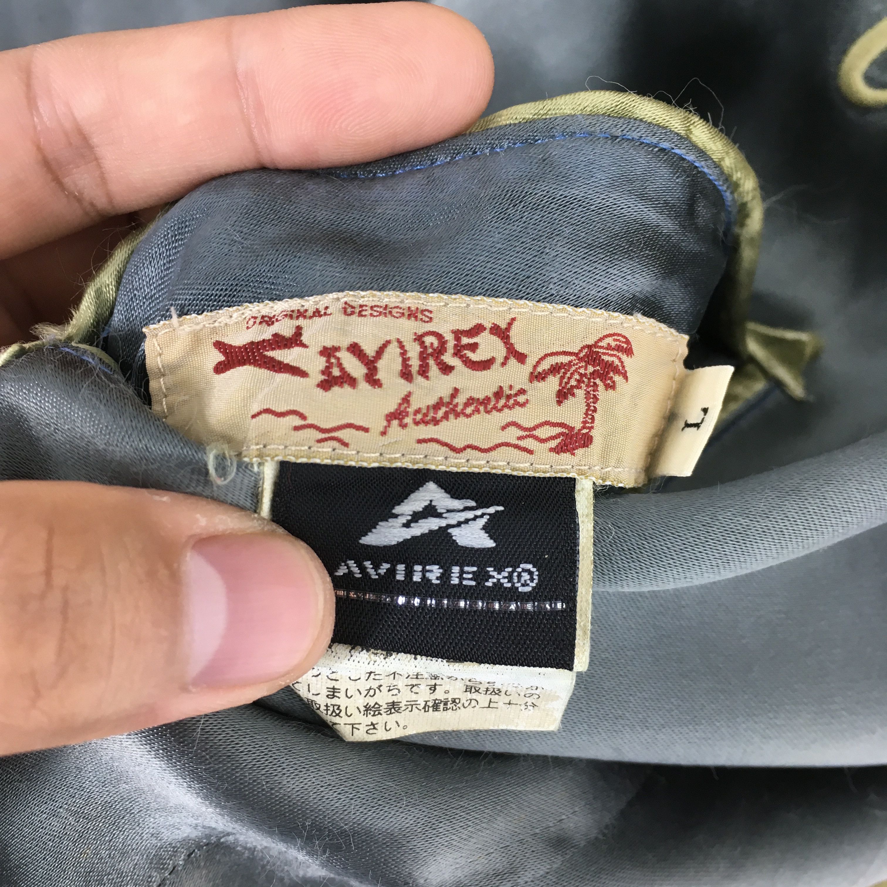 Avirex Vintage Avirex Japan Sukajan Satin Rayon Jacket Large Size US L / EU 52-54 / 3 - 7 Thumbnail