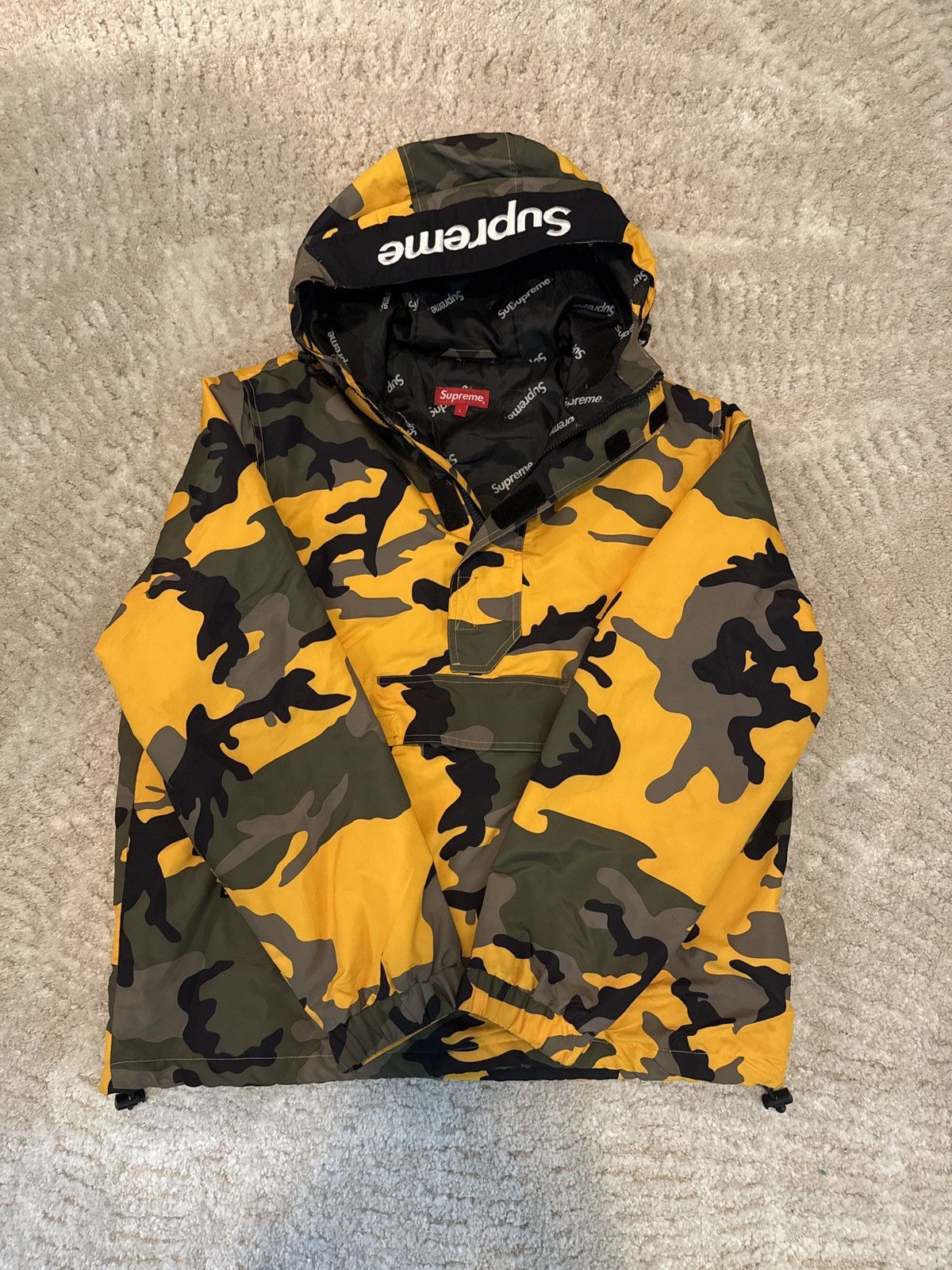 Supreme Supreme Yellow Camo Jacket Size US L / EU 52-54 / 3 - 1 Thumbnail
