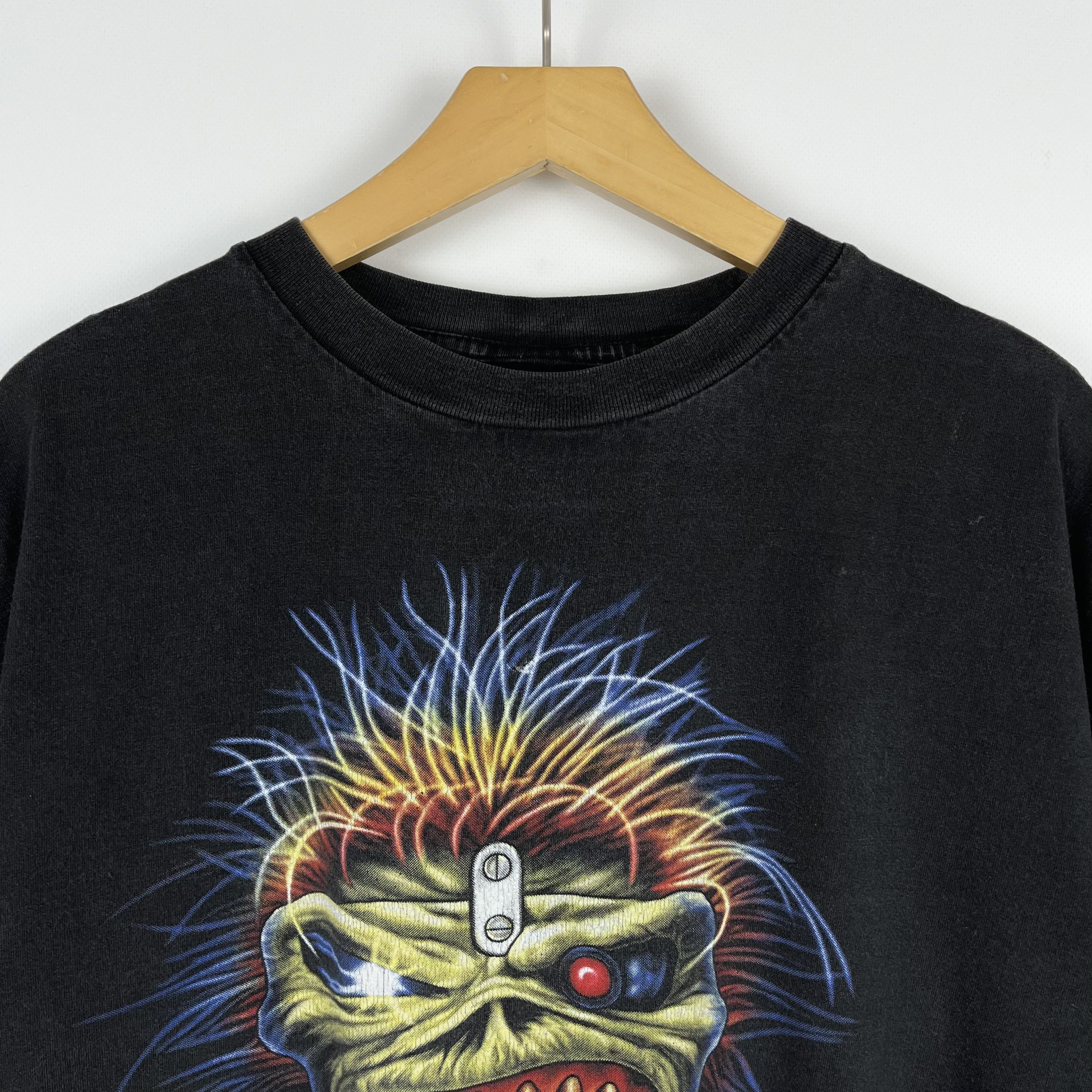 Band Tees Vintage Iron Maiden Rare Rock Band T Shirt 90’s Size US XL / EU 56 / 4 - 6 Thumbnail