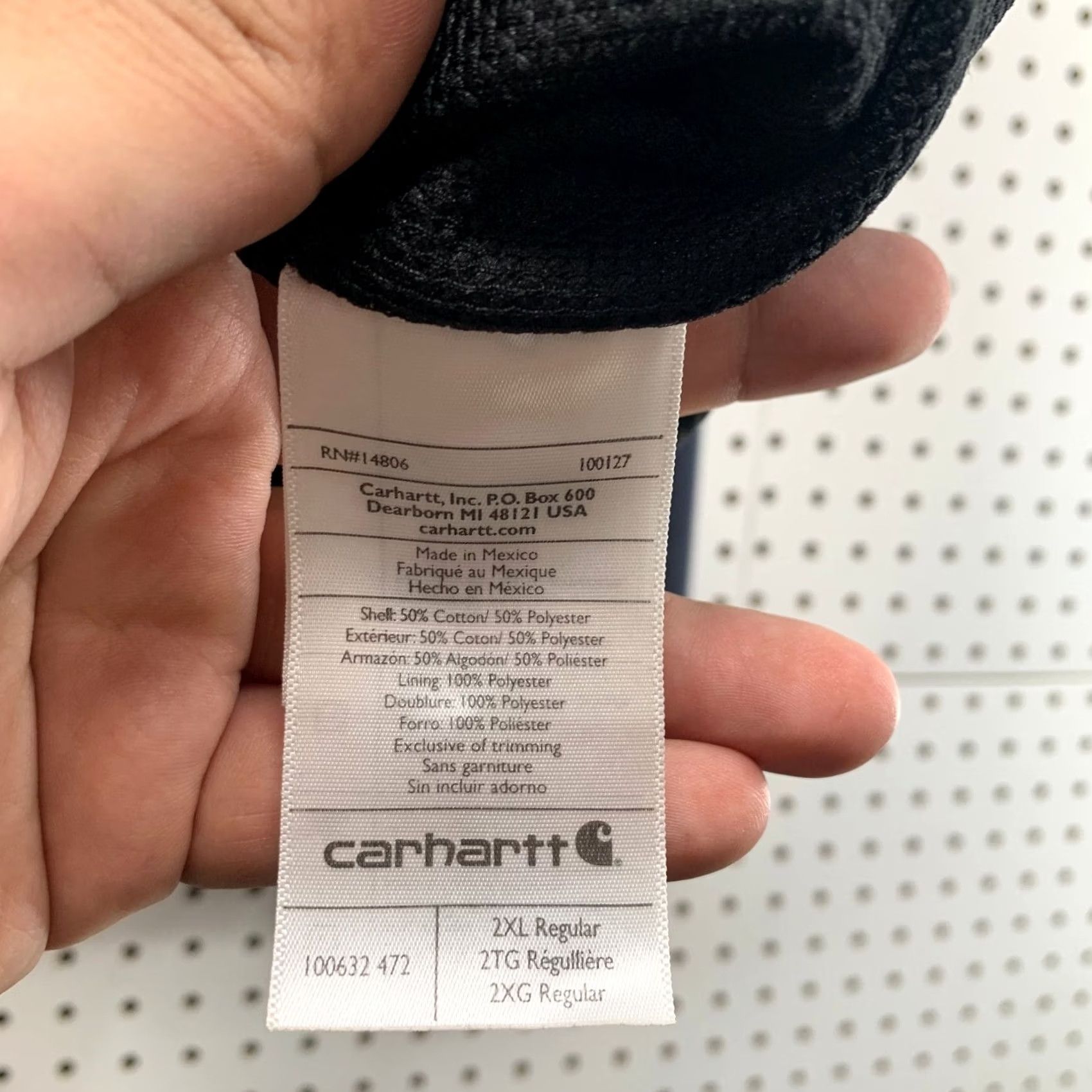 Carhartt Carhartt Hoodie Sweatshirt Mens 2XL Thermal Lined Heavyweight Workwear Zip Up Beige Size US XXL / EU 58 / 5 - 7 Thumbnail