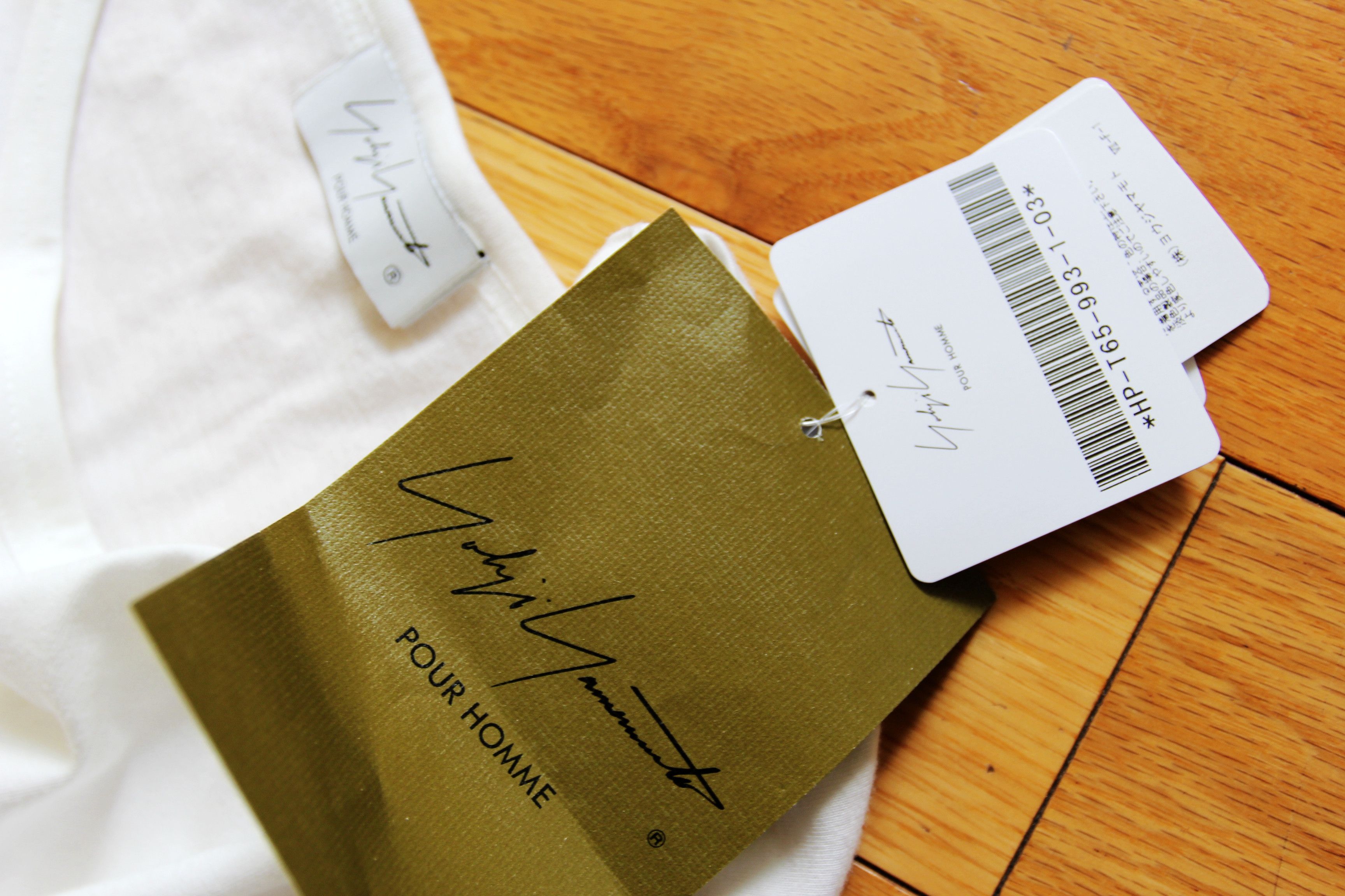 Yohji Yamamoto BNWT SS25 YOHJI YAMAMOTO POUR HOMME PRINT LS TSHIRT 3 Size US L / EU 52-54 / 3 - 8 Thumbnail