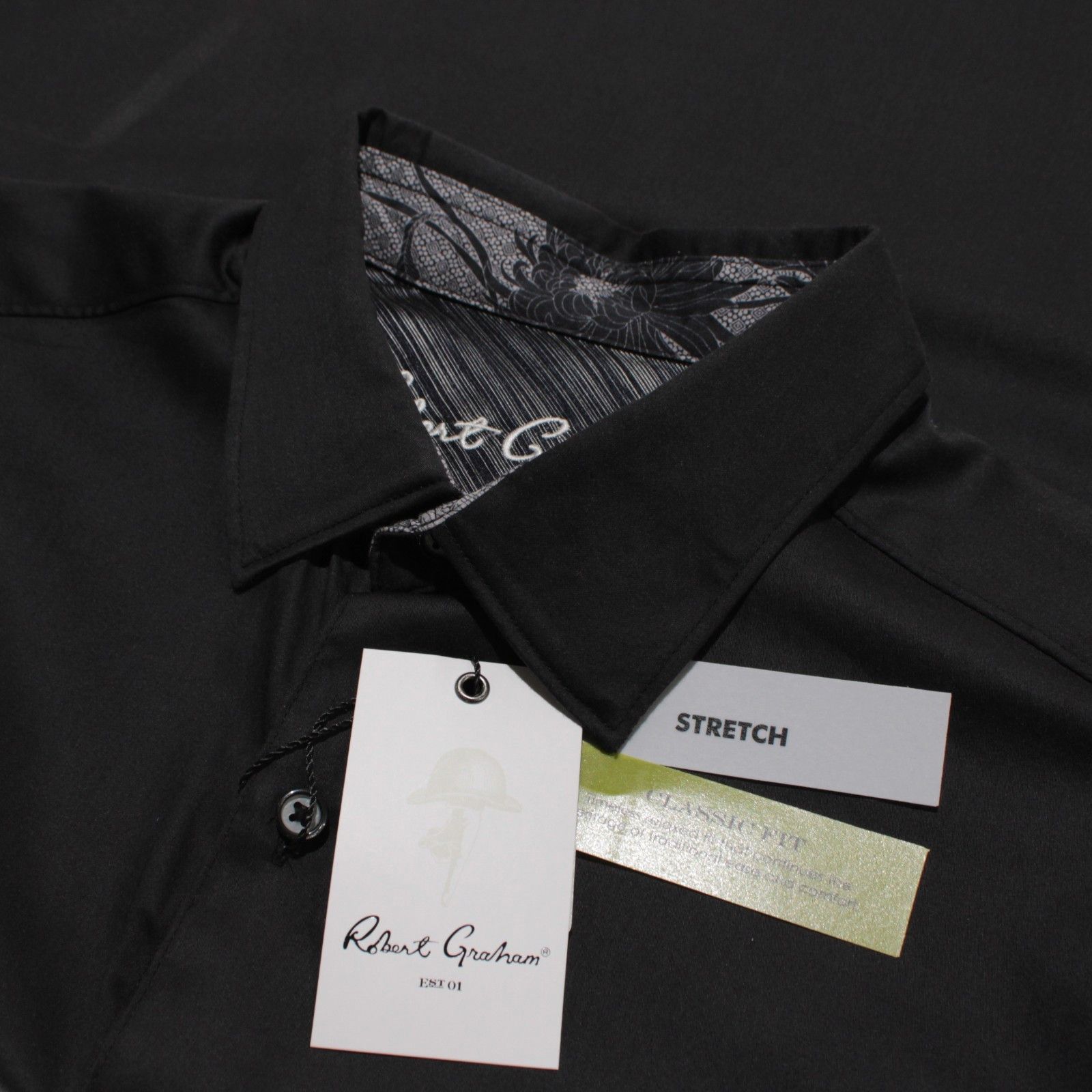 Robert Graham Robert Graham New with tags Shirt Size L US In Black Size US L / EU 52-54 / 3 - 1 Thumbnail