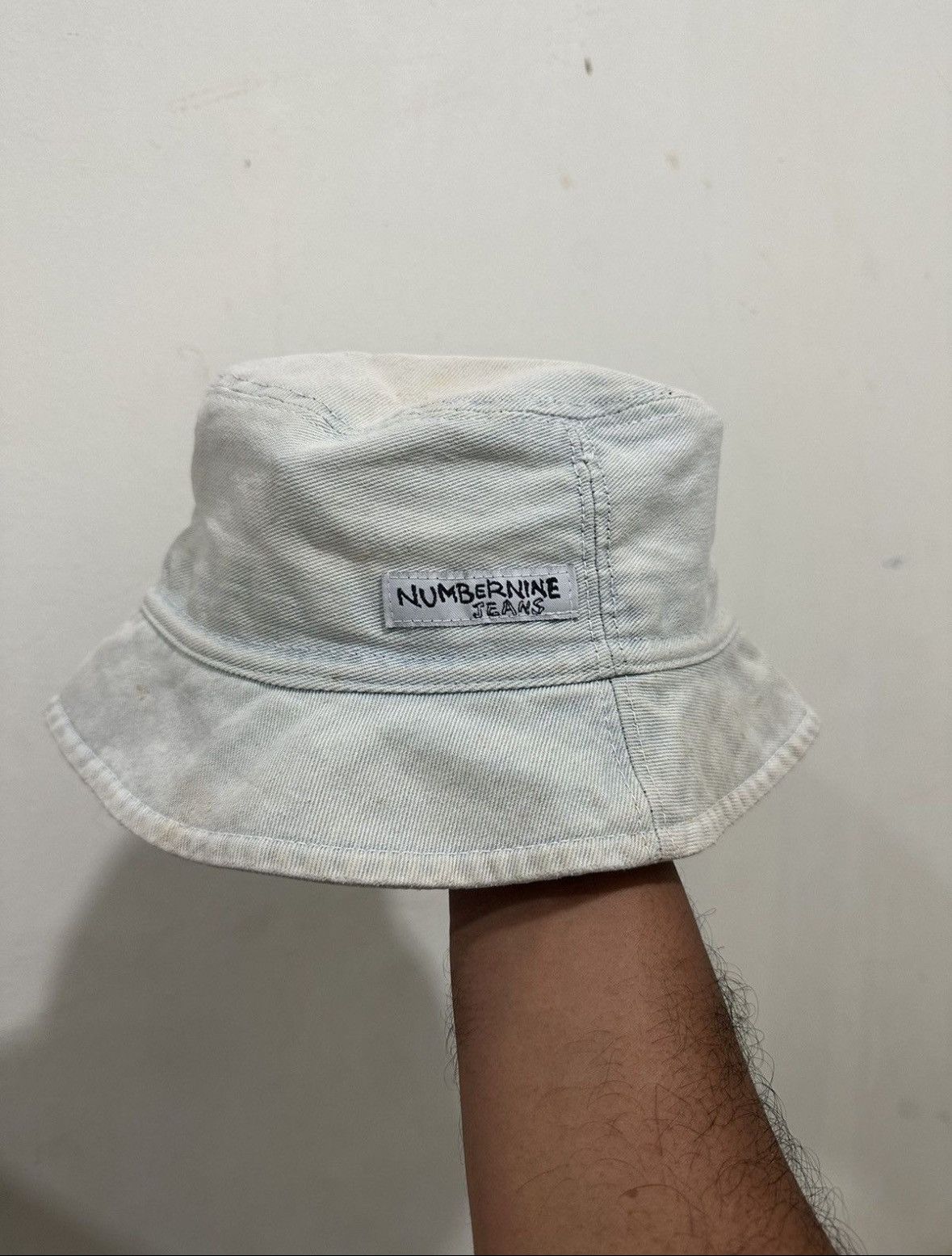 Japanese Brand VTG NUMBER NINE Jeans Bucket Hat Size ONE SIZE - 1 Thumbnail