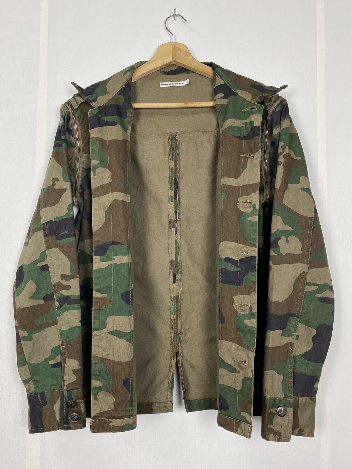 Japanese Brand Six Star Exclusive Design Camo Jacket Size US L / EU 52-54 / 3 - 11 Thumbnail