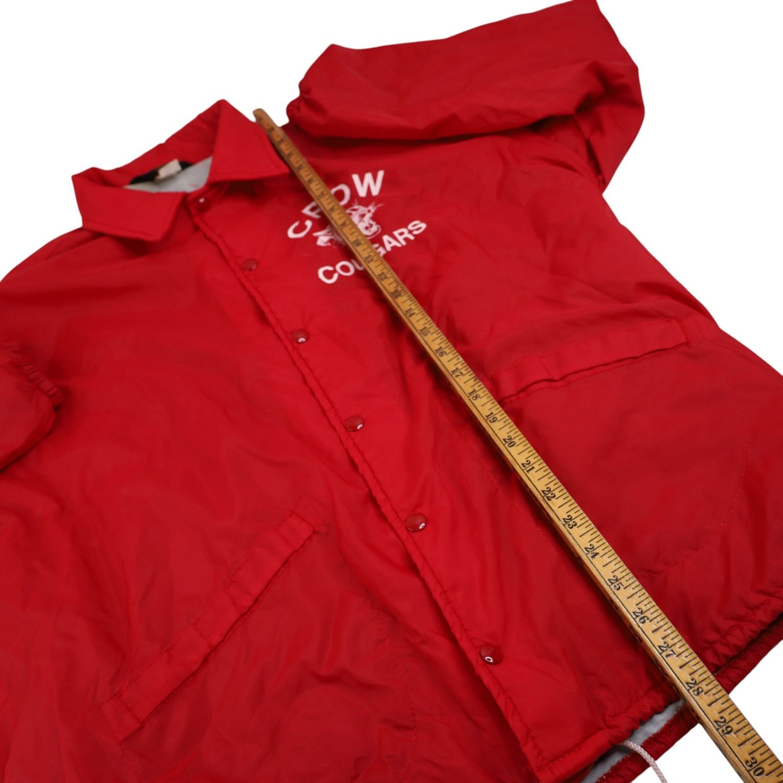 Vintage Vintage Playjac Crow Cougars Highschool Light Jacket Size US XL / EU 56 / 4 - 10 Thumbnail