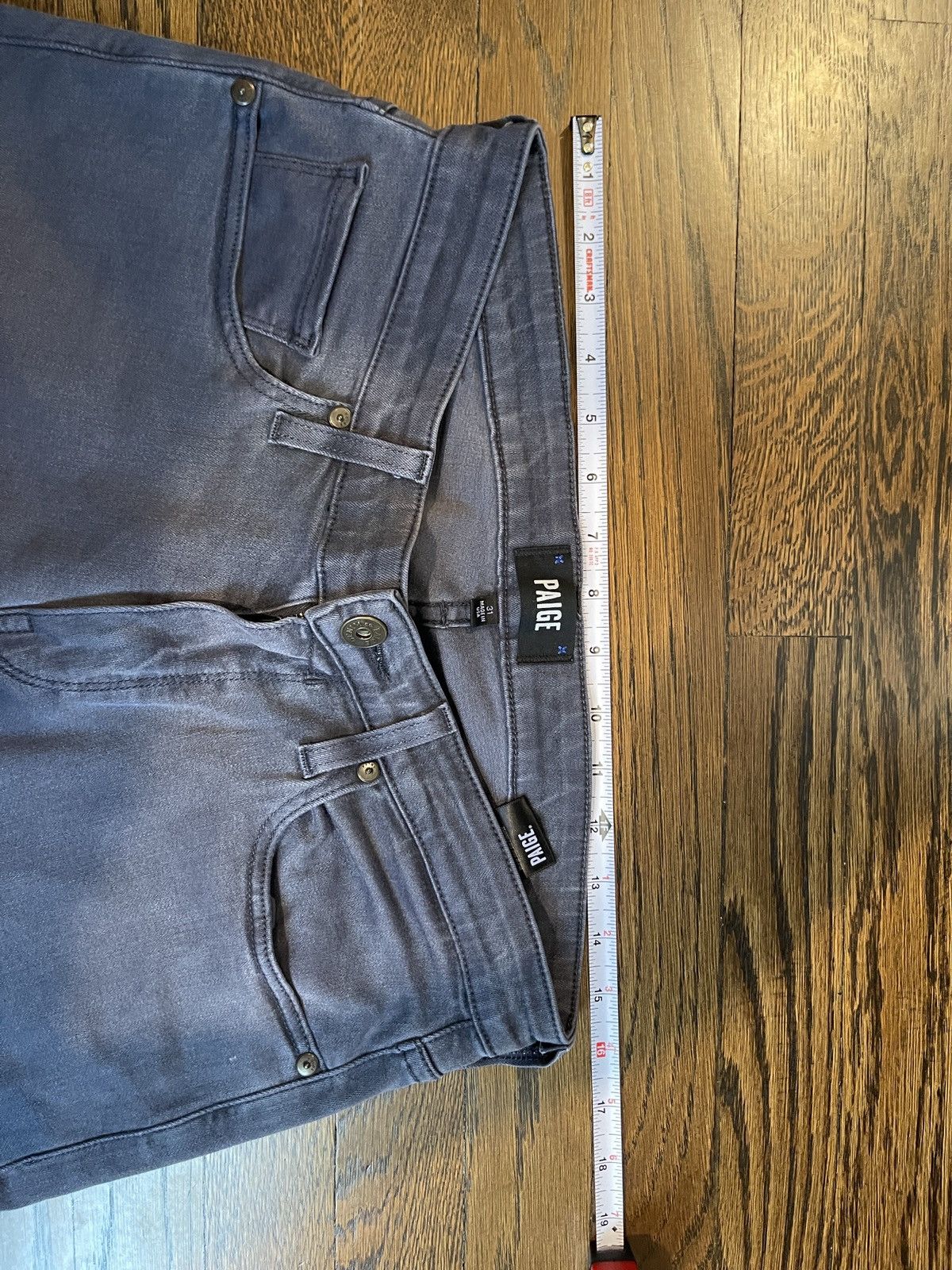 Paige Paige Federal Size 31 Denim Jeans Size US 31 - 5 Thumbnail