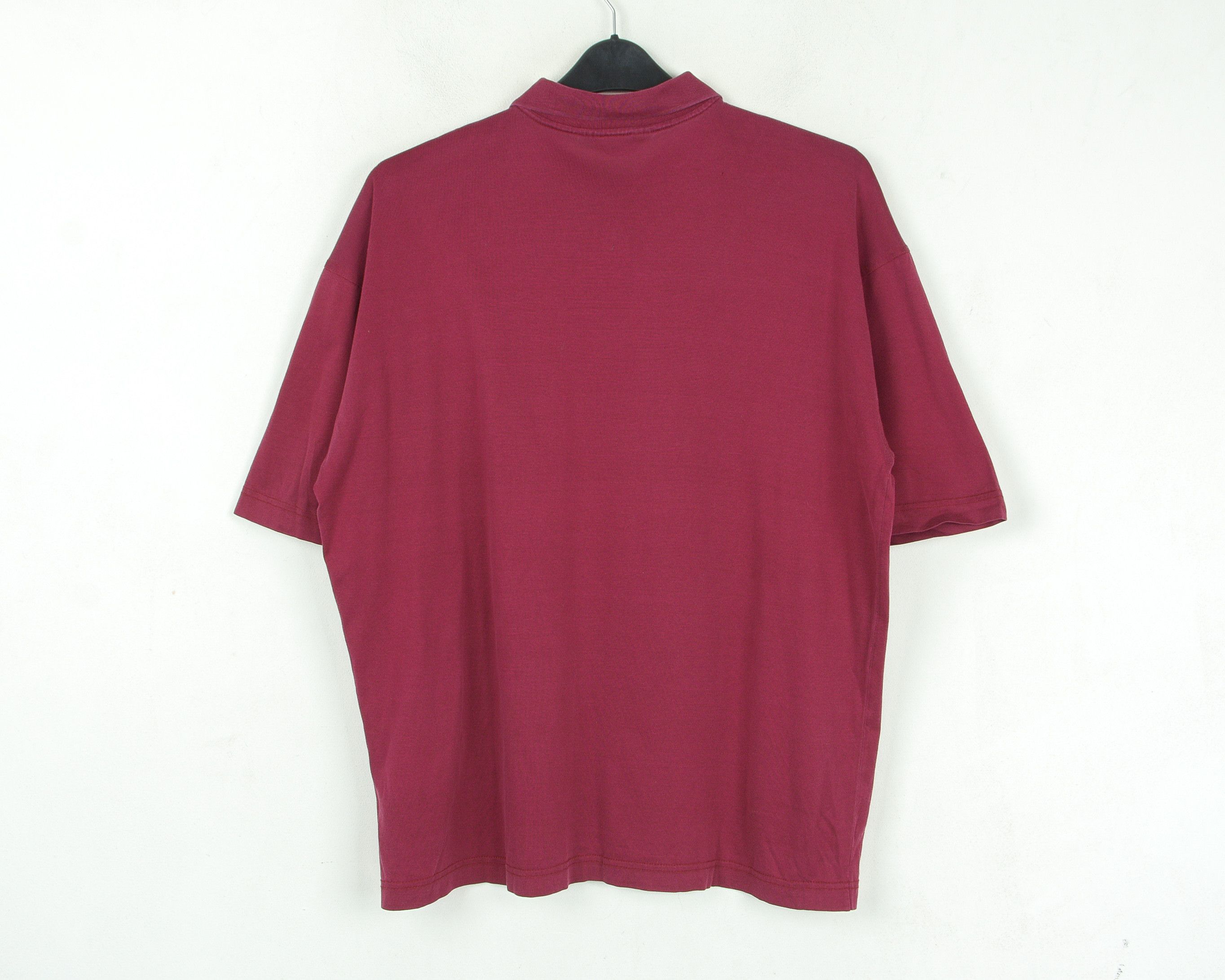 Paul & Shark Shirt Polo Maroon Pure Cotton Collared T-Shirt Casual Size US L / EU 52-54 / 3 - 7 Thumbnail
