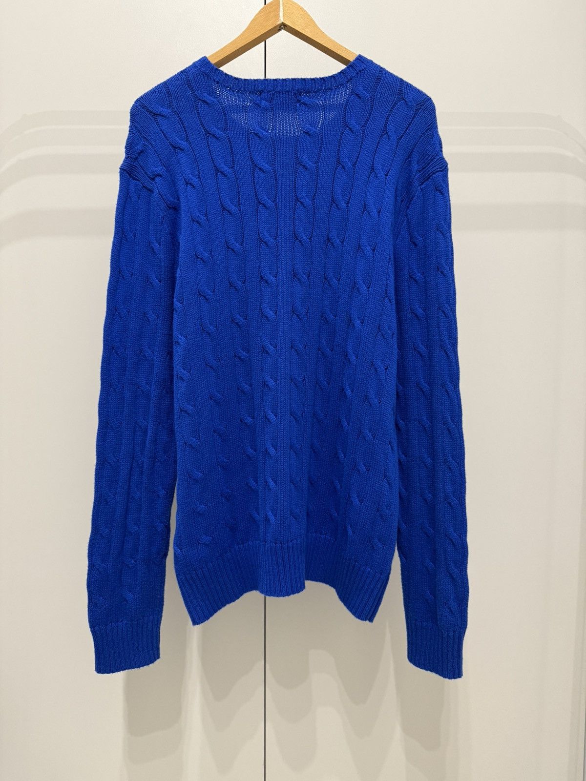 Polo Ralph Lauren Vintage Polo Ralph Lauren Cotton Knitted Blue Sweater RRL Size US M / EU 48-50 / 2 - 8 Thumbnail