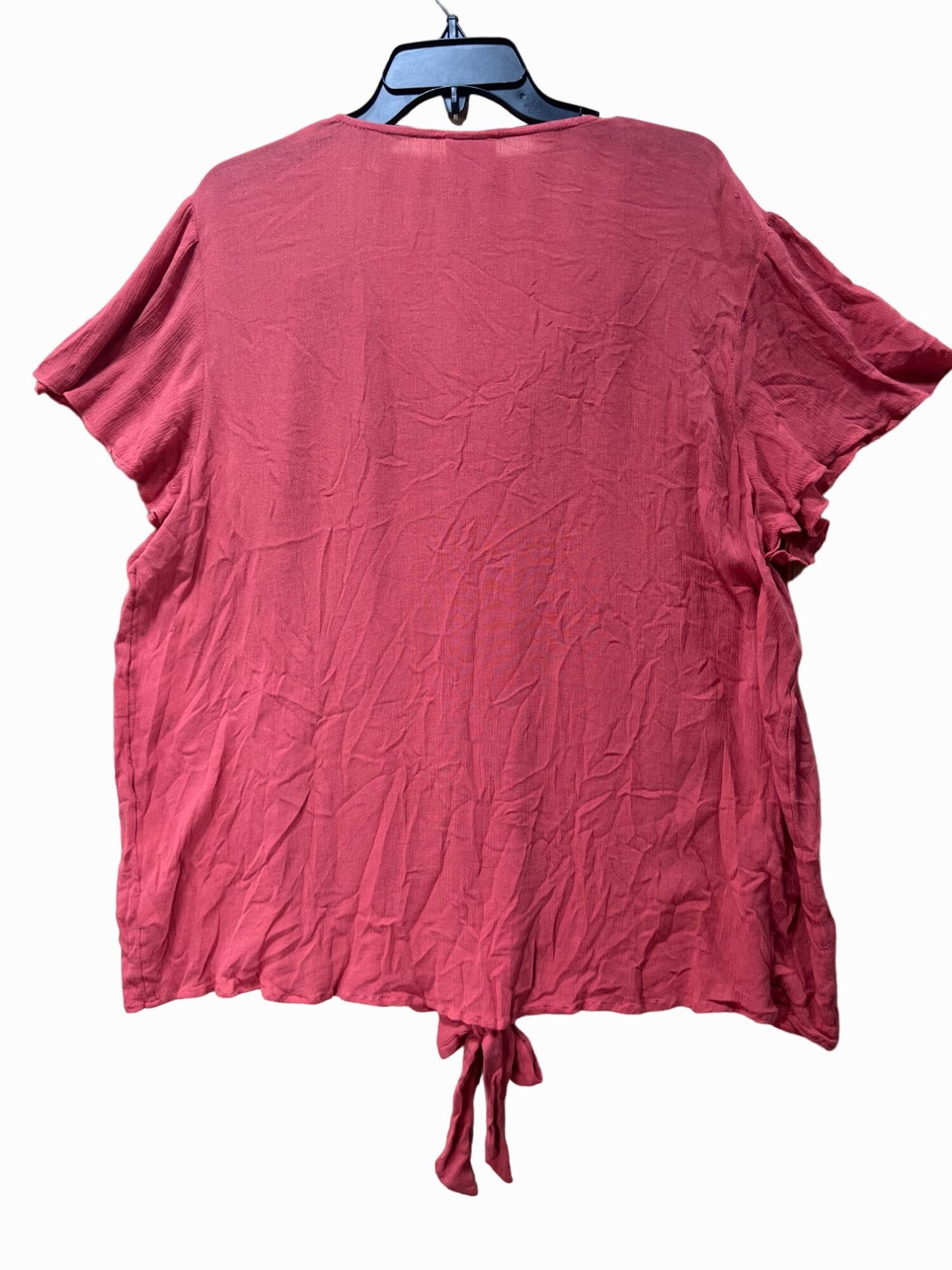 Other ST JOHN'S BAY - Women's Short Sleeve Button Down Blouse - Pi Size XXL / US 16-18 / IT 52-54 - 2 Thumbnail