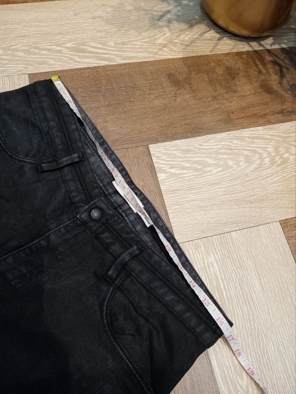 Nonnative NONNATIVE JAPAN BLACK DENIM STRETCH JEANS - SIZE 2 Size US 33 - 12 Thumbnail