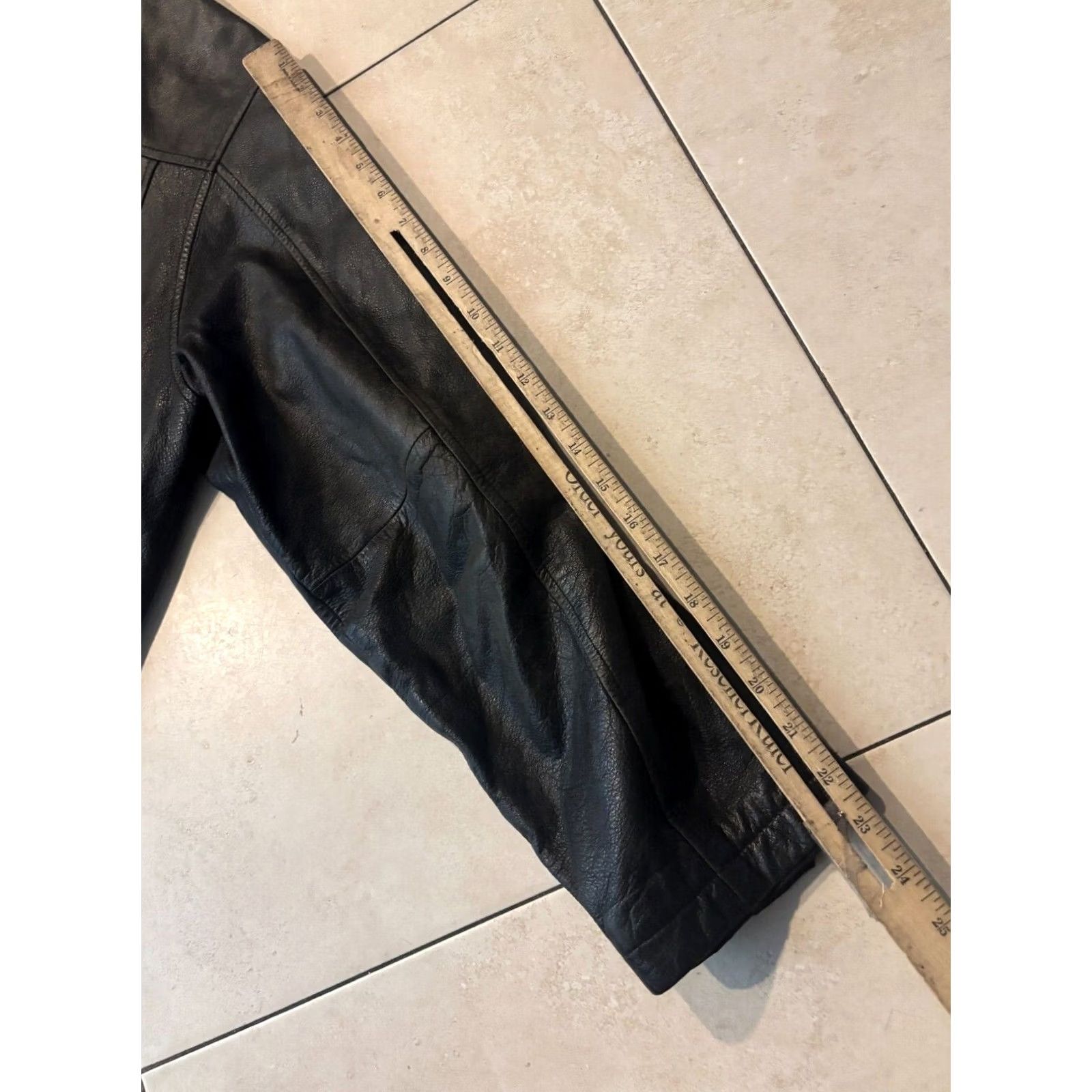 Wilson Wilson Leather M Julian Jacket Mens M Full Zip Biker Moto Grunge Classic 4481 Black Solid Vintage No N/A Size US M / EU 48-50 / 2 - 8 Thumbnail