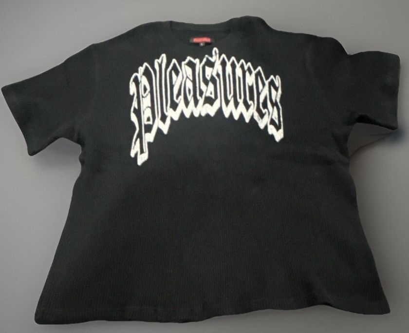 Pleasures PLEASURES Twitch Waffle Shirt - Black Size Large Size US L / EU 52-54 / 3 - 2 Thumbnail