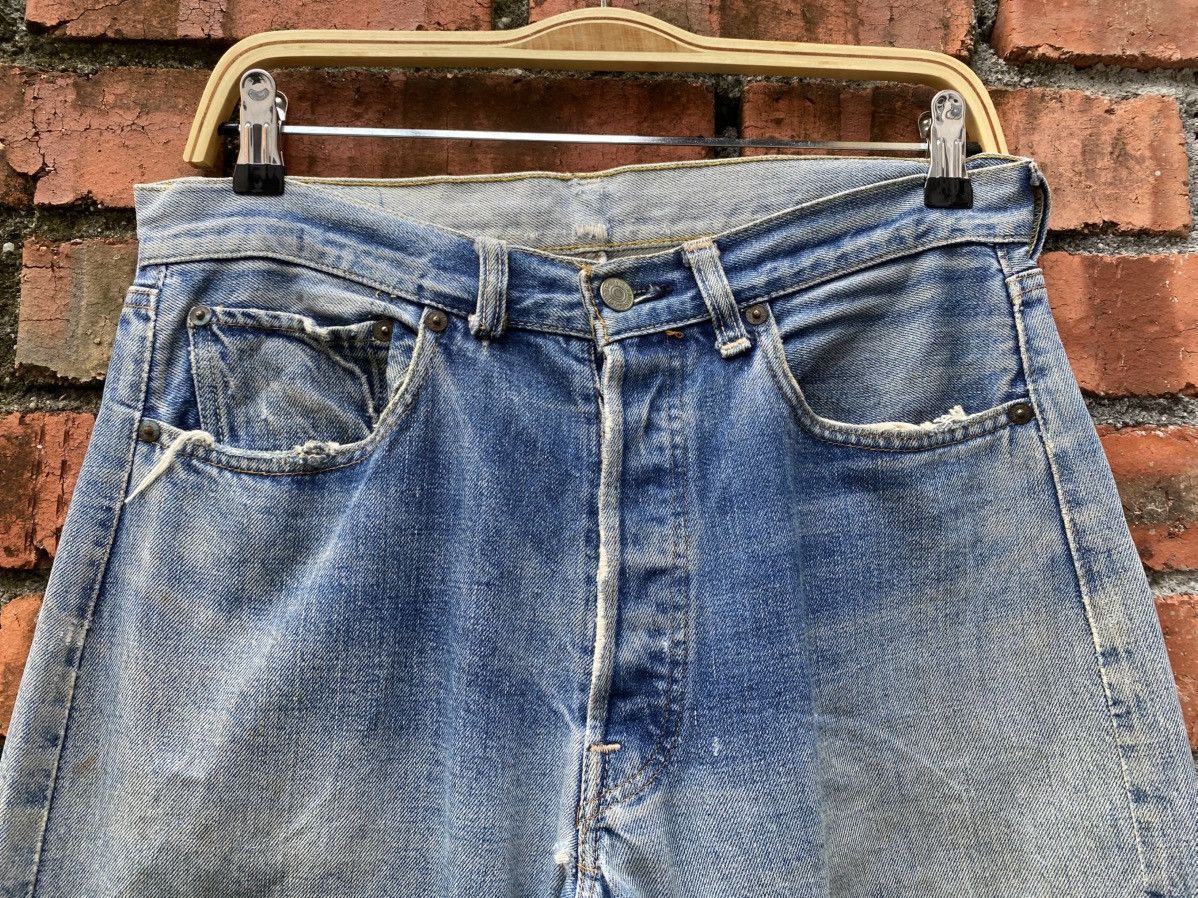 Vintage W32x30 Vintage levi's 501 redline made in USA 80s distressed Size US 32 / EU 48 - 7 Thumbnail