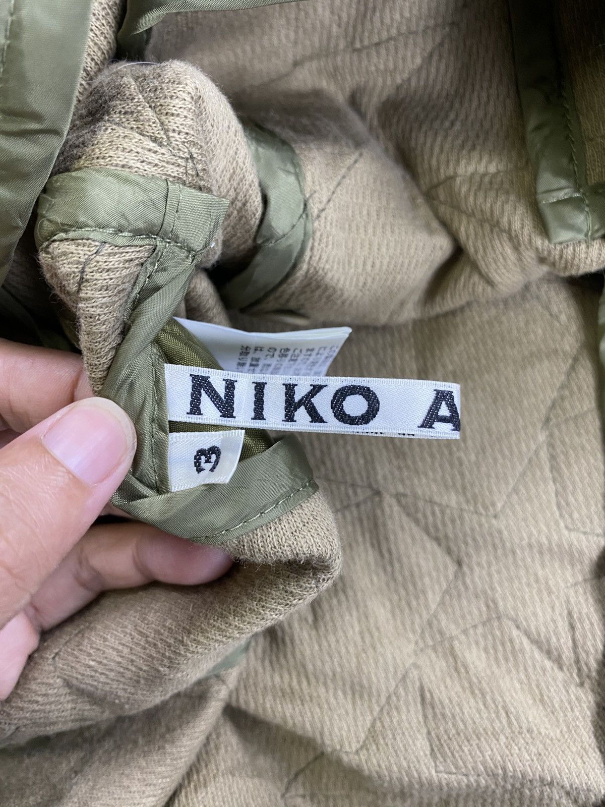 Japanese Brand Vintage NIKO AND Riversible Quilted Liner Fullbutton Jacket Size US M / EU 48-50 / 2 - 11 Thumbnail