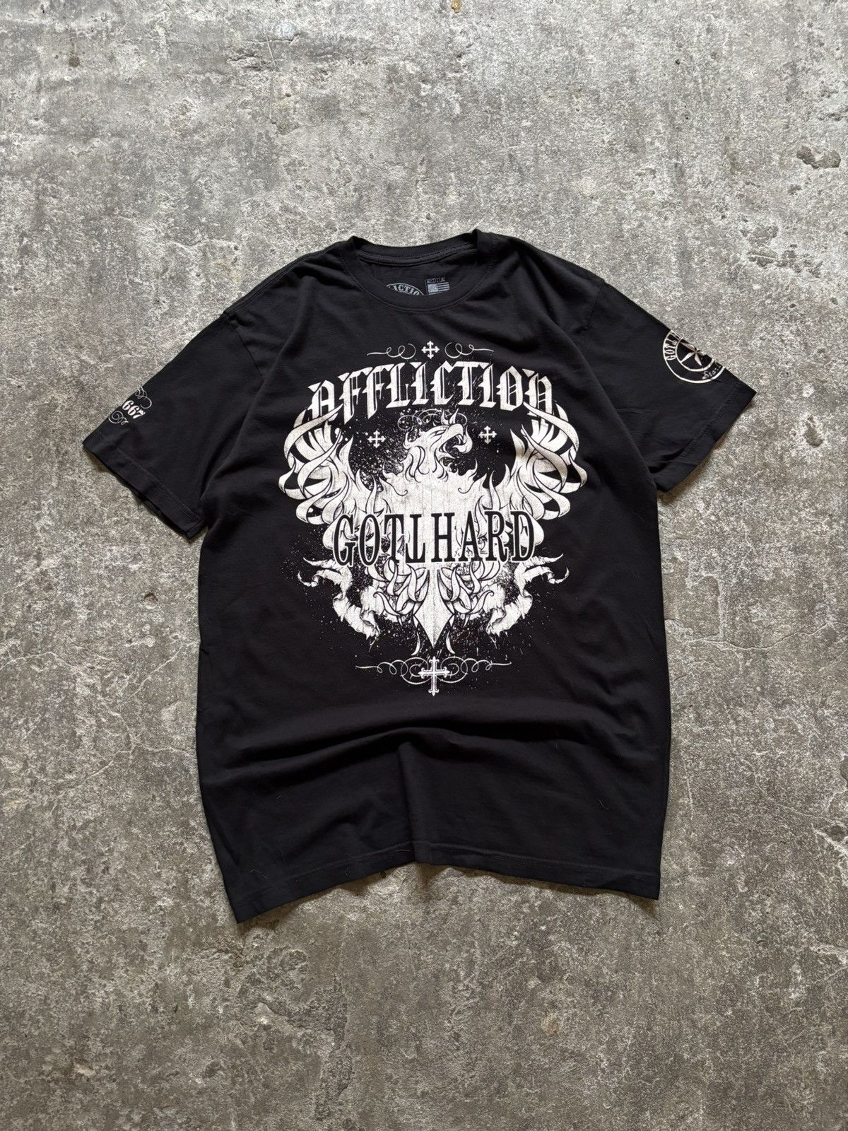 Affliction Vintage Affliction Gotthard Limited Edition T-shirt Size US M / EU 48-50 / 2 - 1 Thumbnail