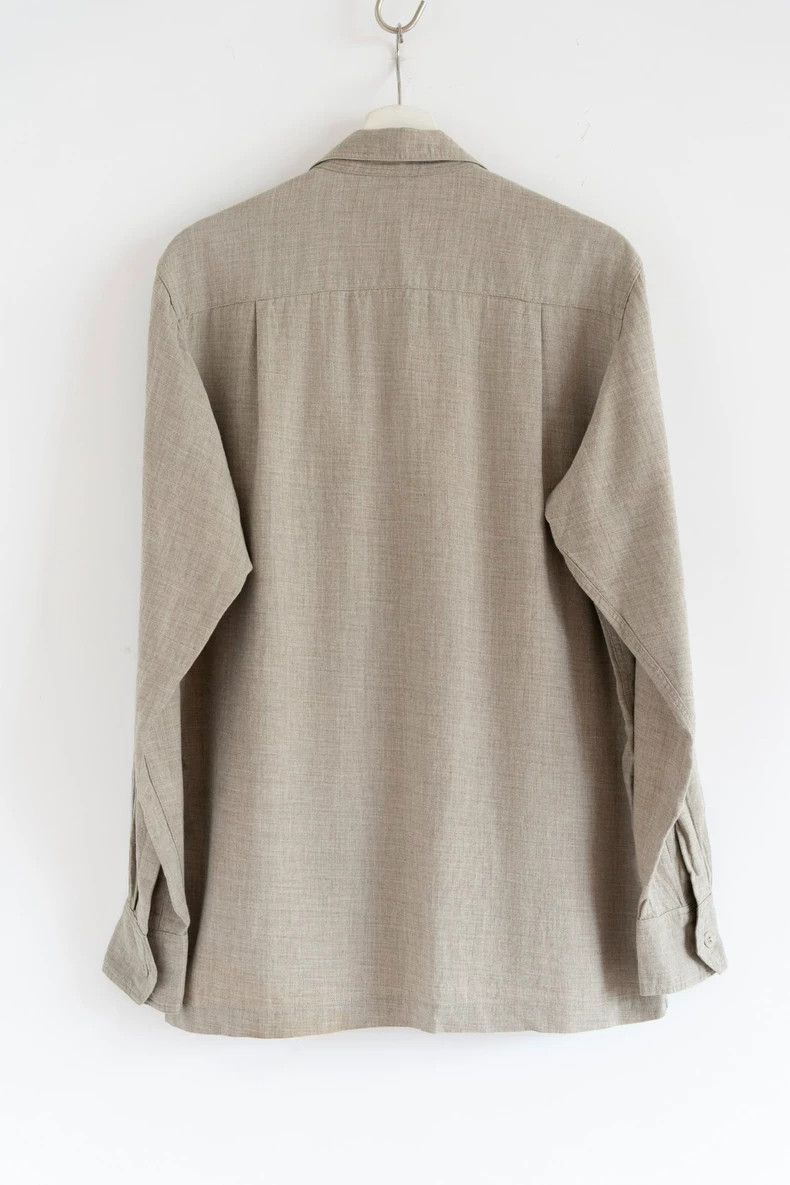 Y's for Men Y's For Men Wool shirt with unbroken raw edges shirt Size US L / EU 52-54 / 3 - 2 Thumbnail