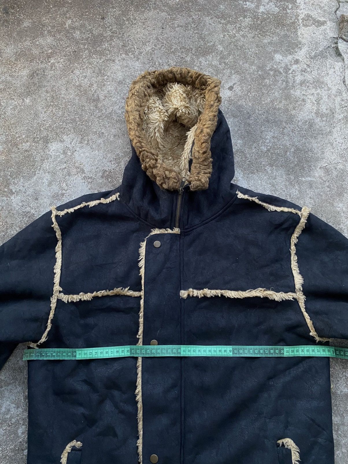 If Six Was Nine × Japanese Brand × Le Grande Bleu (L.G.B.) JAPANESE BRAND FLY BEANS FUR JACKET Size US L / EU 52-54 / 3 - 8 Thumbnail