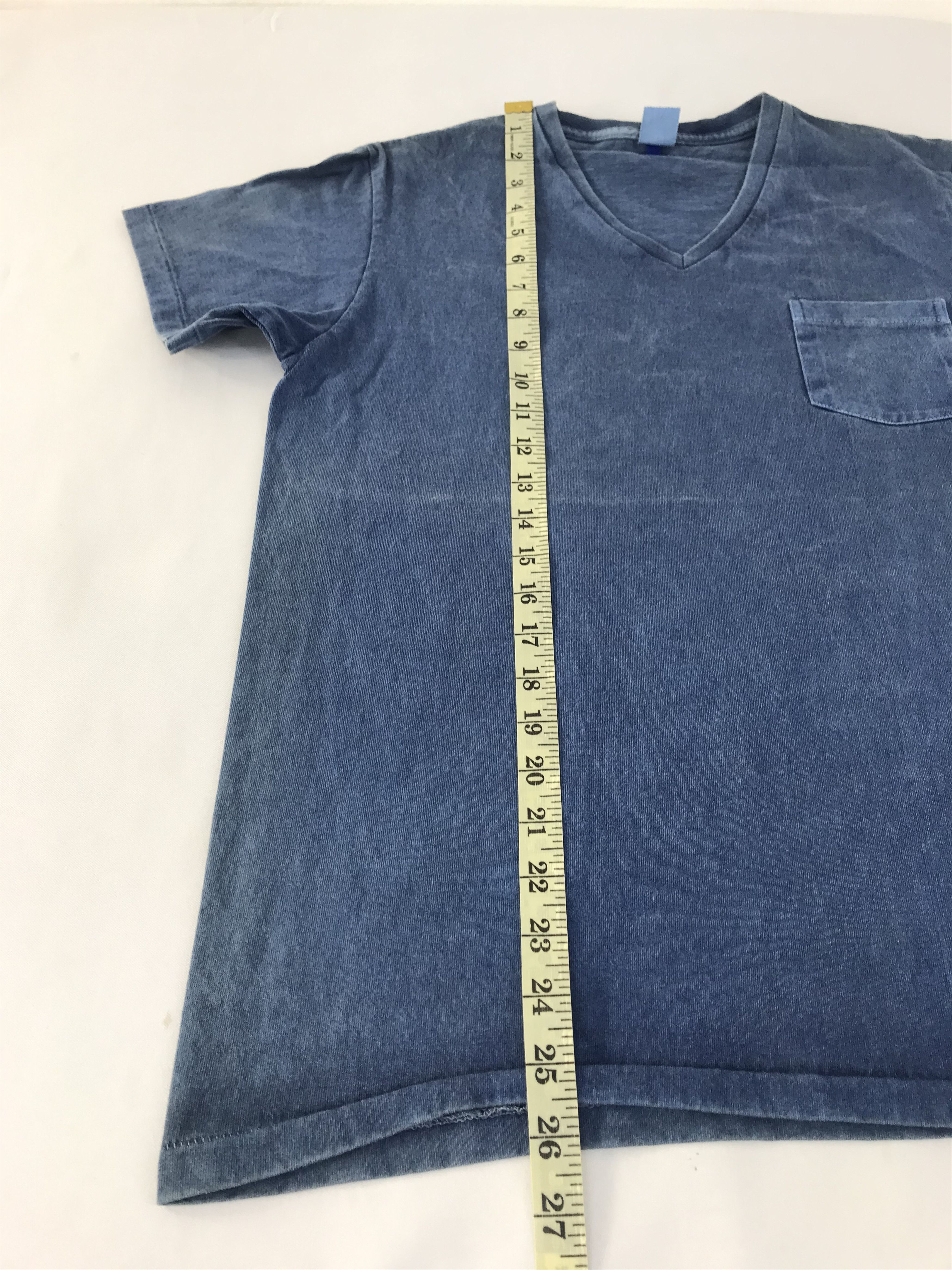 Velva Sheen 90s Velva Sheen USA Pocket Tee V Neck Tie Dye Tee Size US M / EU 48-50 / 2 - 8 Thumbnail