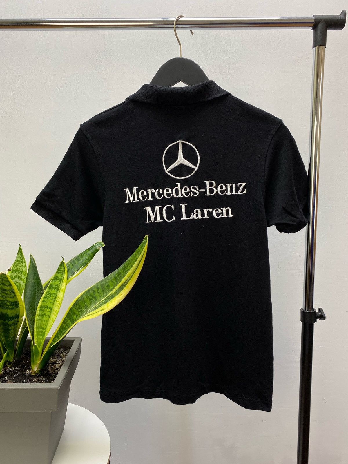 Mercedes-Benz × Vintage Vintage T-shirts Mercedes- Benz Mc Laren AMG D2 Polo Y2K Size US S / EU 44-46 / 1 - 14 Thumbnail
