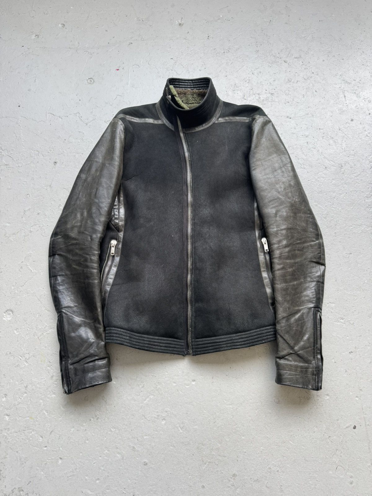 Rick Owens Rick Owens Calf and Lamb Sherling Jacket Size US S / EU 44-46 / 1 - 1 Thumbnail