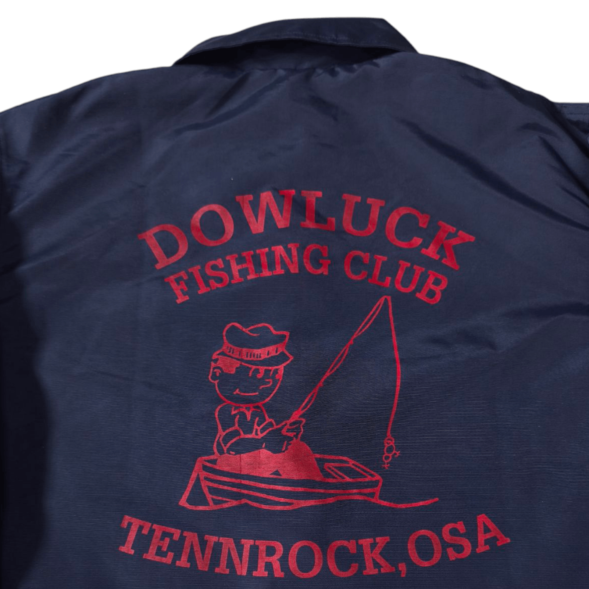 Evisu Vintage Evisu Dowluck Fishing Club Tennrock Osaka Jacket 90s Size US XL / EU 56 / 4 - 3 Thumbnail